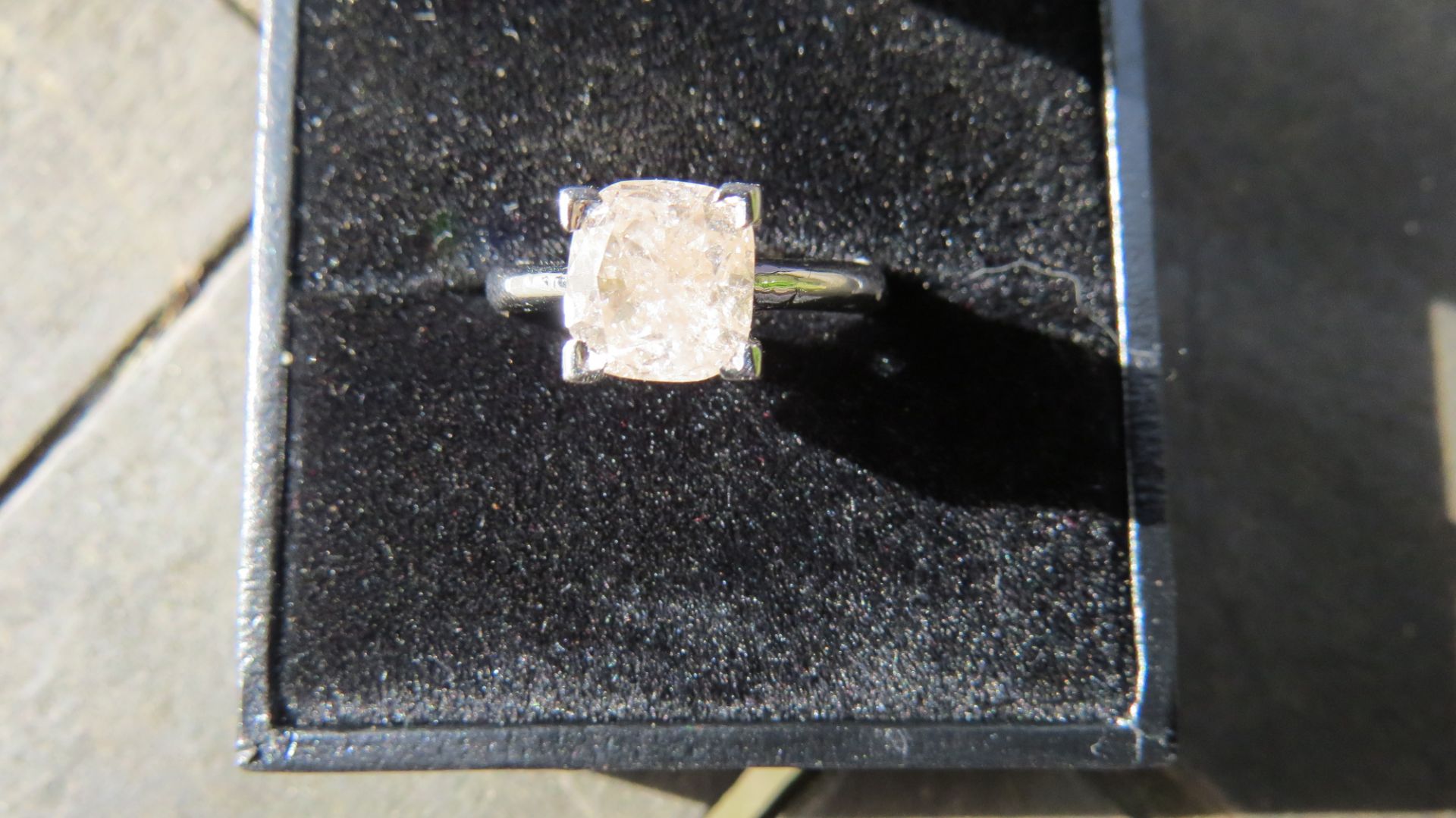 Natural fancy pink diamond ring - Image 4 of 5