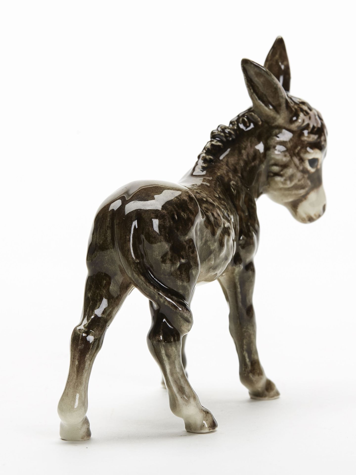 Vintage W Goebel Pottery Figure Of A Donkey 20Th C. - Image 6 of 8
