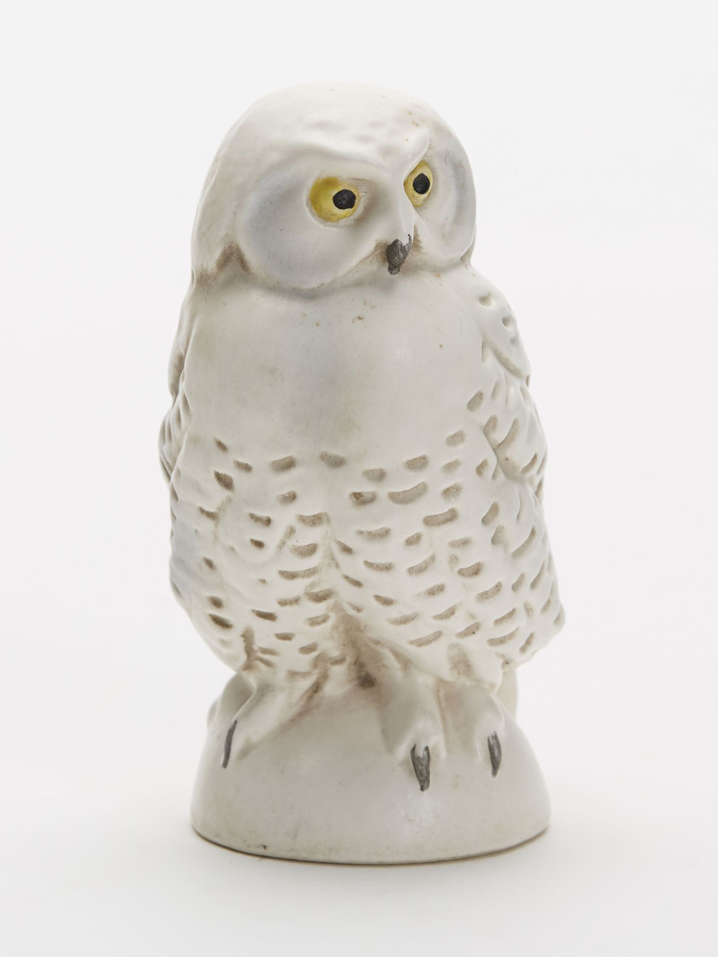 Vintage W Goebel Pottery Figure Of A Snowy Owl 20Th C. - Image 2 of 7