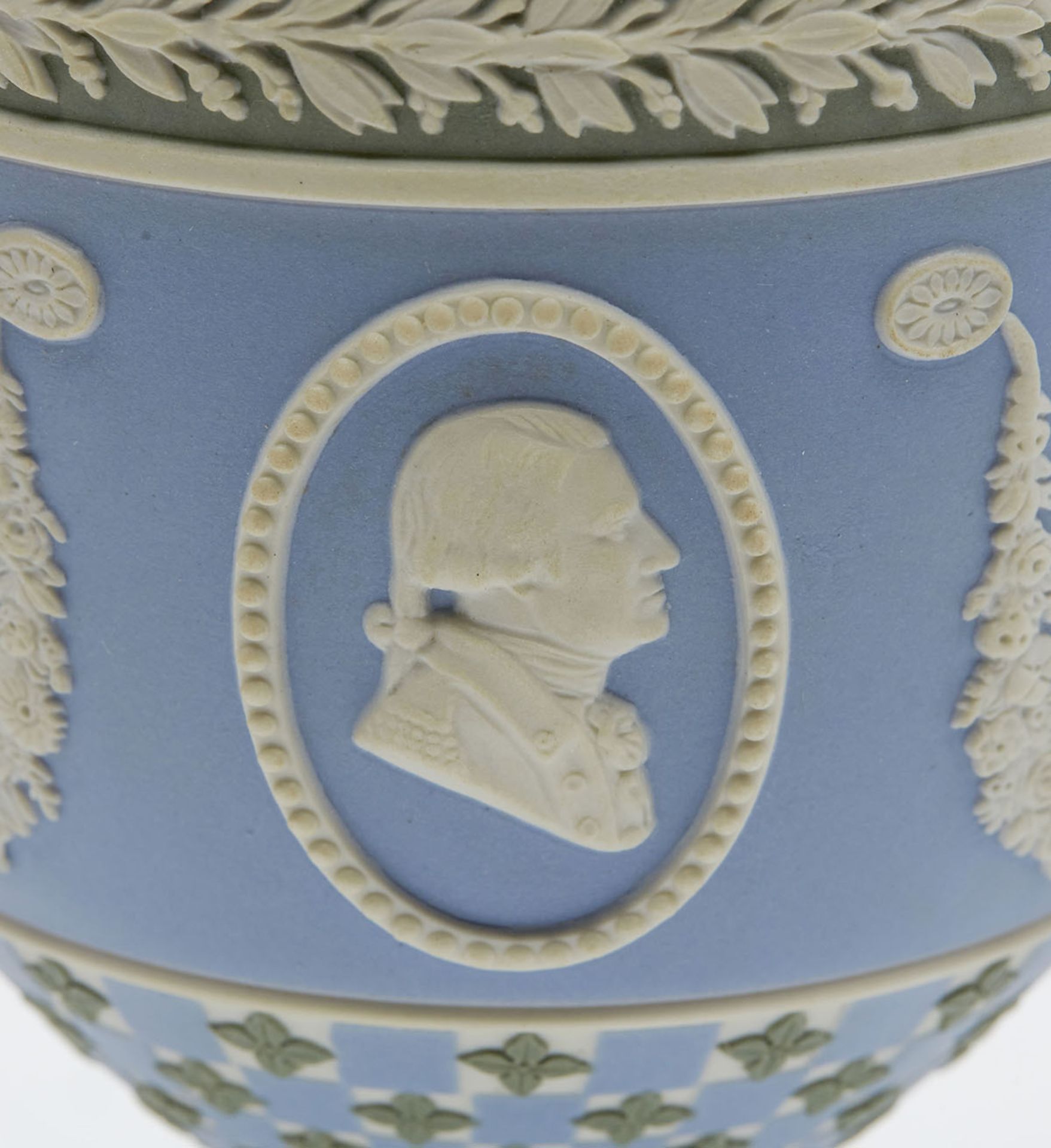 Wedgwood Ltd Edn American Independence Diced Goblet 1976 - Image 3 of 9