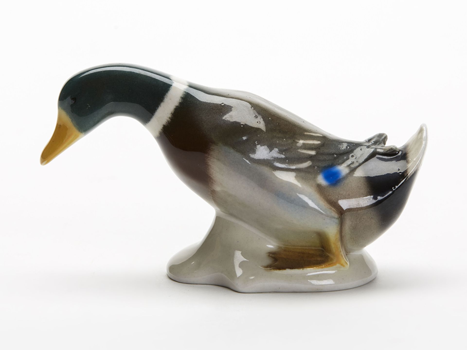 Vintage W Goebel Pottery Figure Of A Duck 20Th C. - Image 5 of 8
