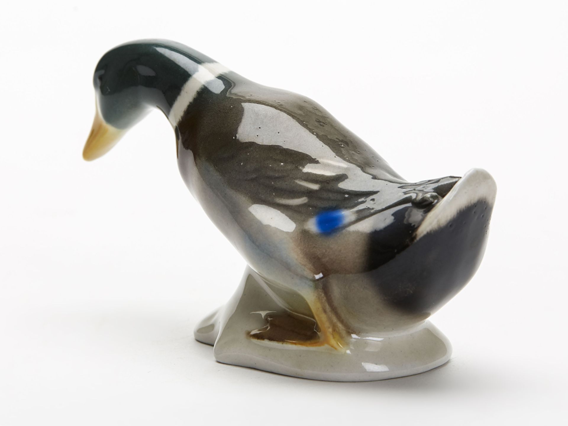 Vintage W Goebel Pottery Figure Of A Duck 20Th C. - Image 4 of 8