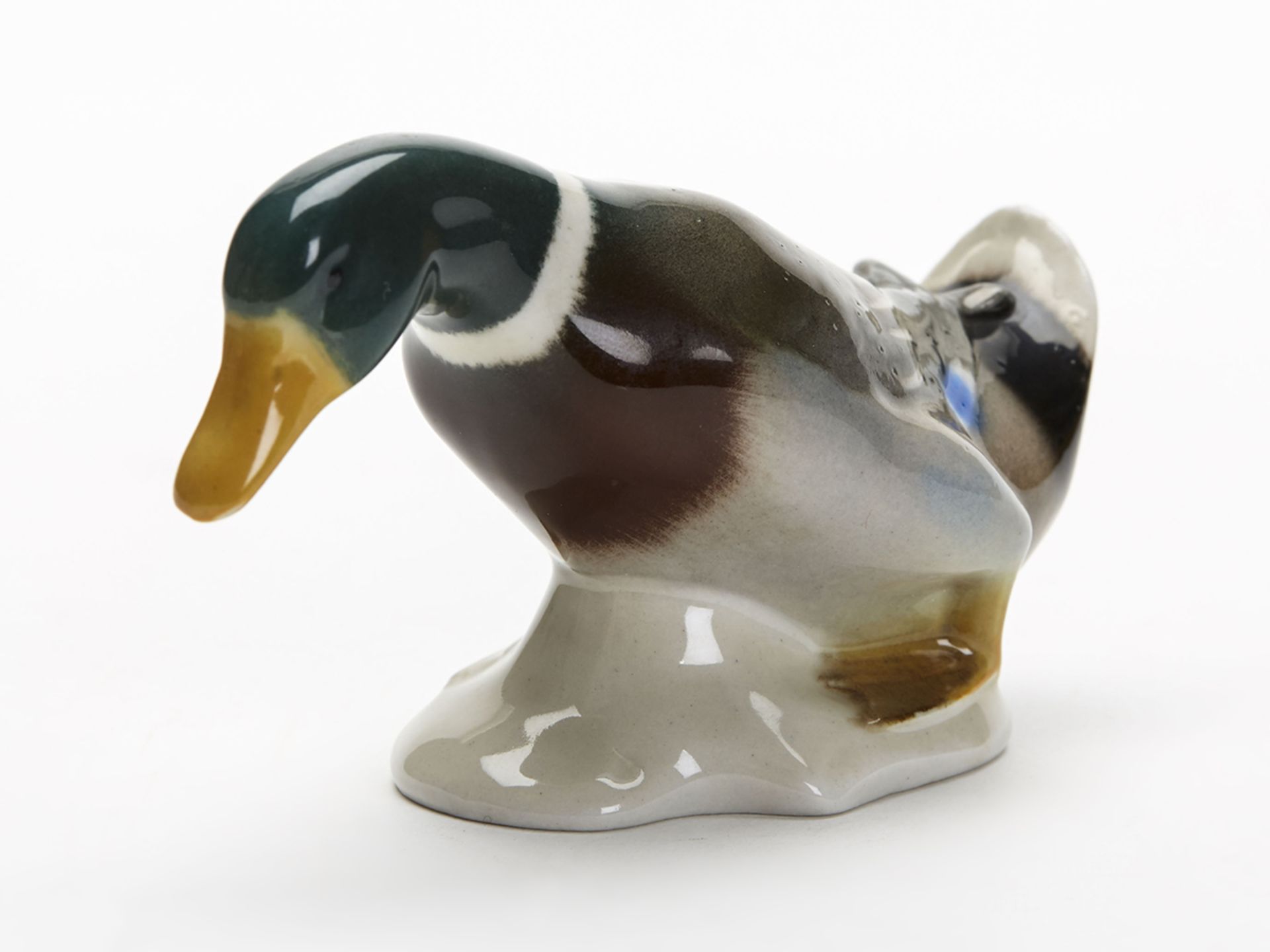 Vintage W Goebel Pottery Figure Of A Duck 20Th C. - Image 6 of 8
