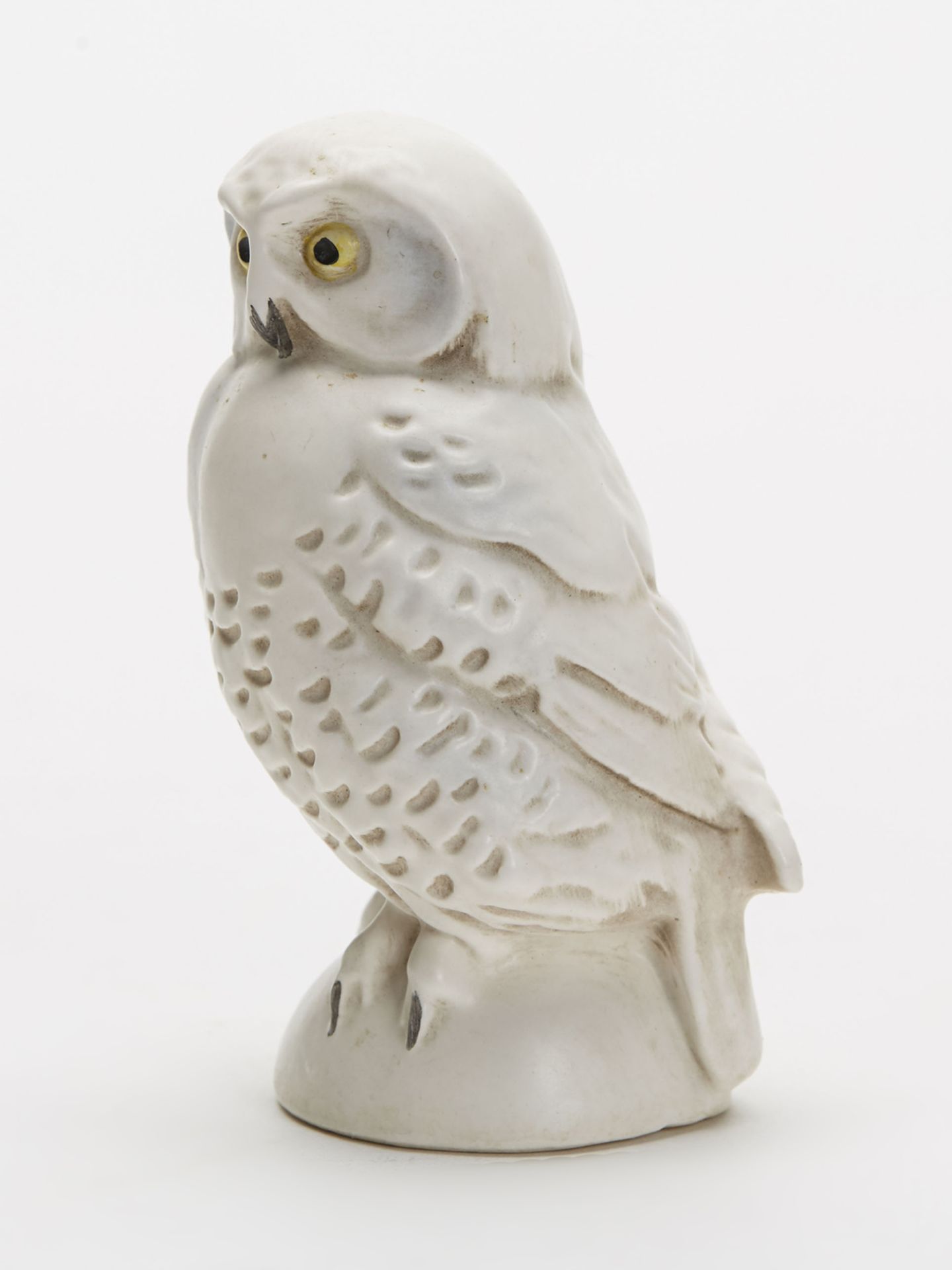Vintage W Goebel Pottery Figure Of A Snowy Owl 20Th C. - Image 5 of 7