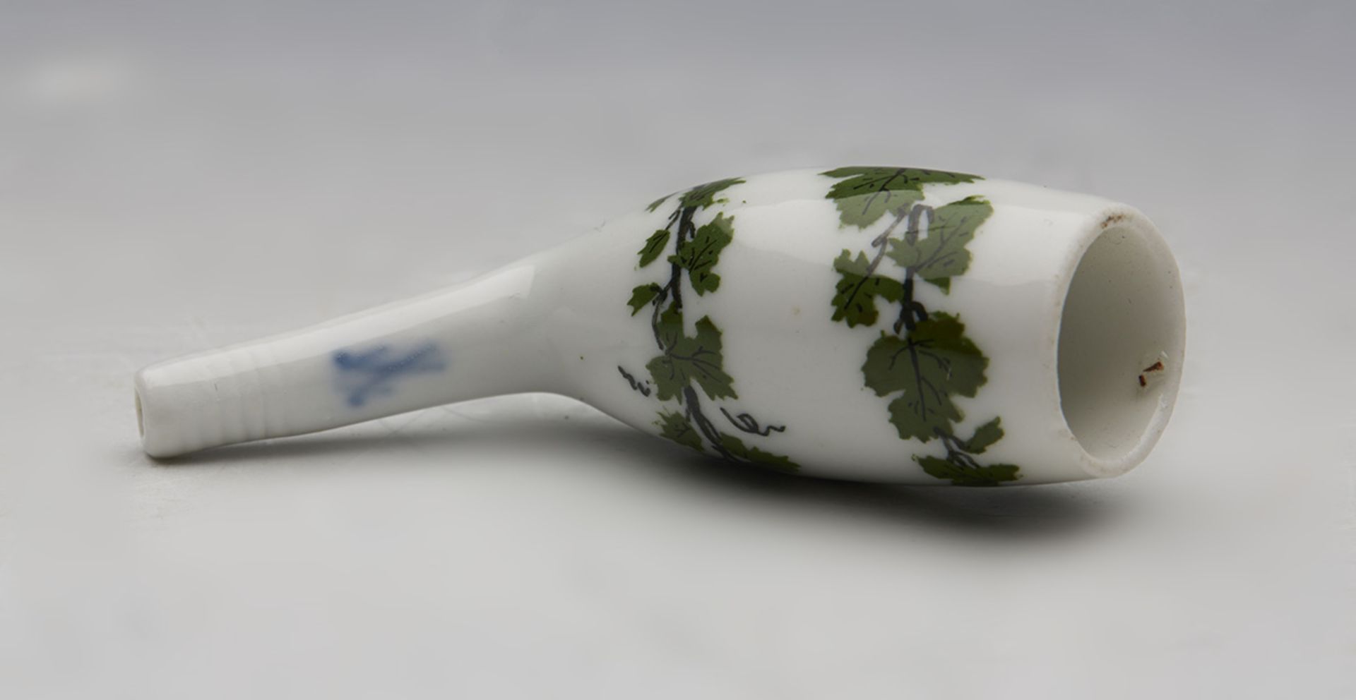 Antique German Meissen Porcelain Pipe Bowl With Ivy 19Th C. - Image 5 of 5