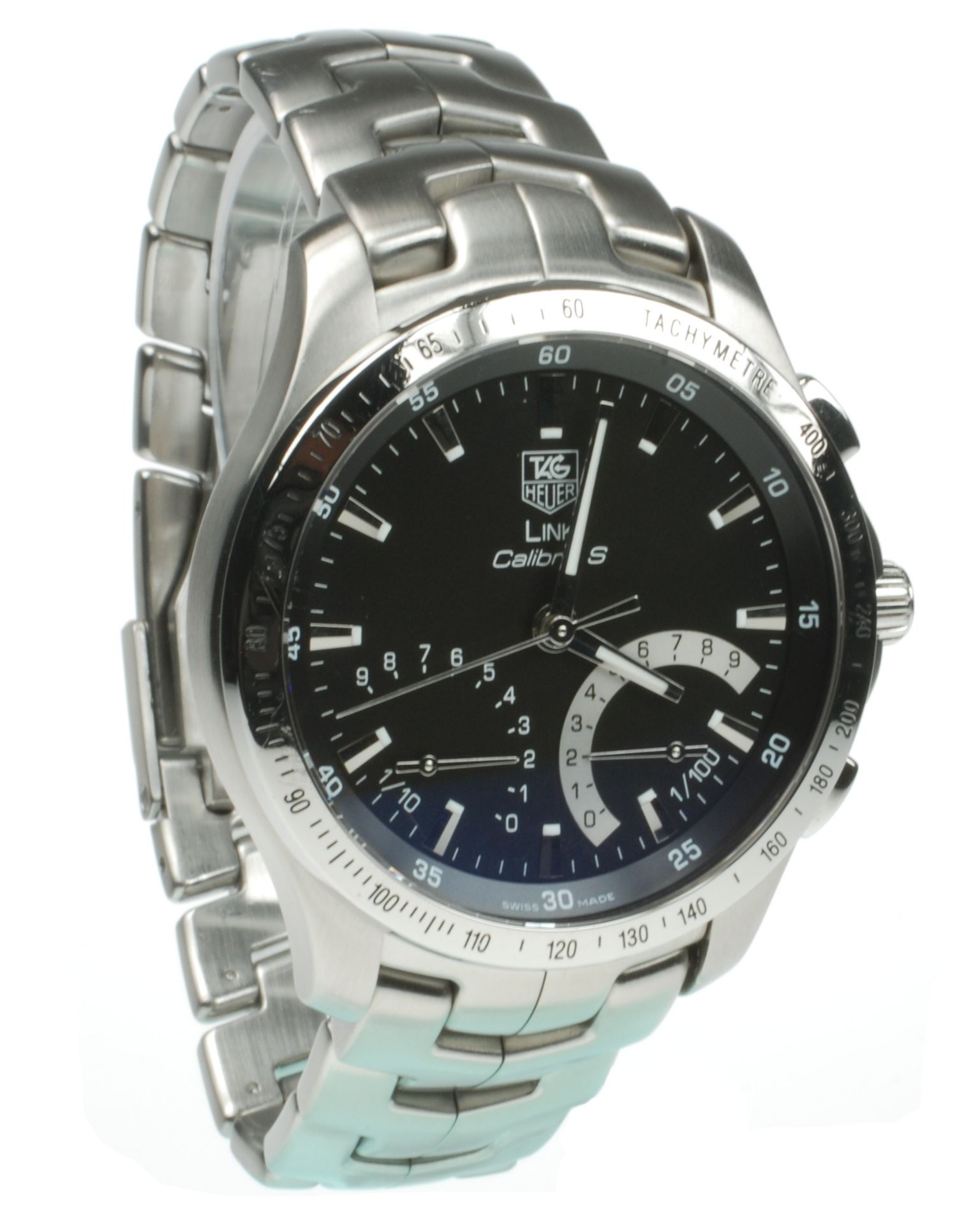2008 Gents Tag Heuer Calibre S Link | Stainless Steel | CJF7110| WR997