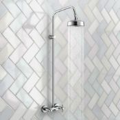(O214) 150mm Head Traditional Exposed Shower Kit. RRP £249.99. We take our cues from the Victorian