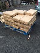 (Lw5) One Pallet Of 33X - 18Mm With 8Mm Backs - Various Lilac At 18Mm Thick 33 X 500Mm Bridging