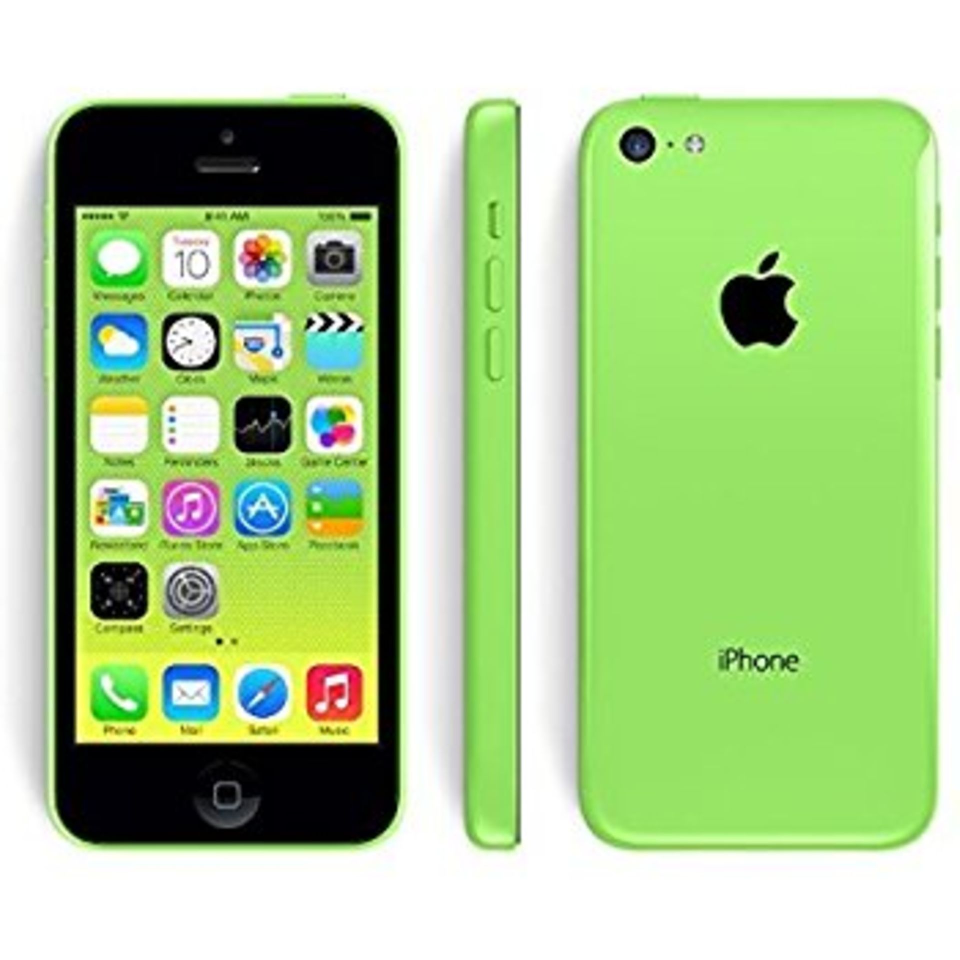 WHOLESALE LOT OF 10 x Apple iPhone 5C 16GB - Green. Unlocked - Any Network. Apple Refurbished - As - Image 2 of 3