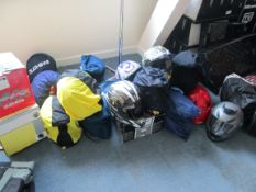 20x MIXED HELMETS CAM-AM,KBC,SHARK HELMETS RRP £2000