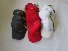 14x Can-am Club Caps, Red,White & Grey £420