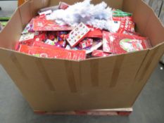 (M102) LARGE PALLET TO CONTAIN 100'S OF VARIOUS CHRISTMAS, HOMEWARE & TOY ITEMS SUCH AS: GLITTER