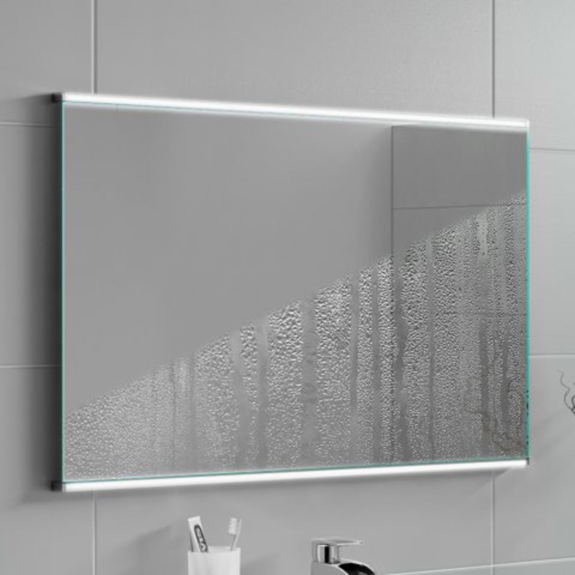 (K42) 700x500mm Lunar Illuminated LED Mirror. RRP £349.99. Our Lunar range of mirrors comprises of - Image 5 of 5