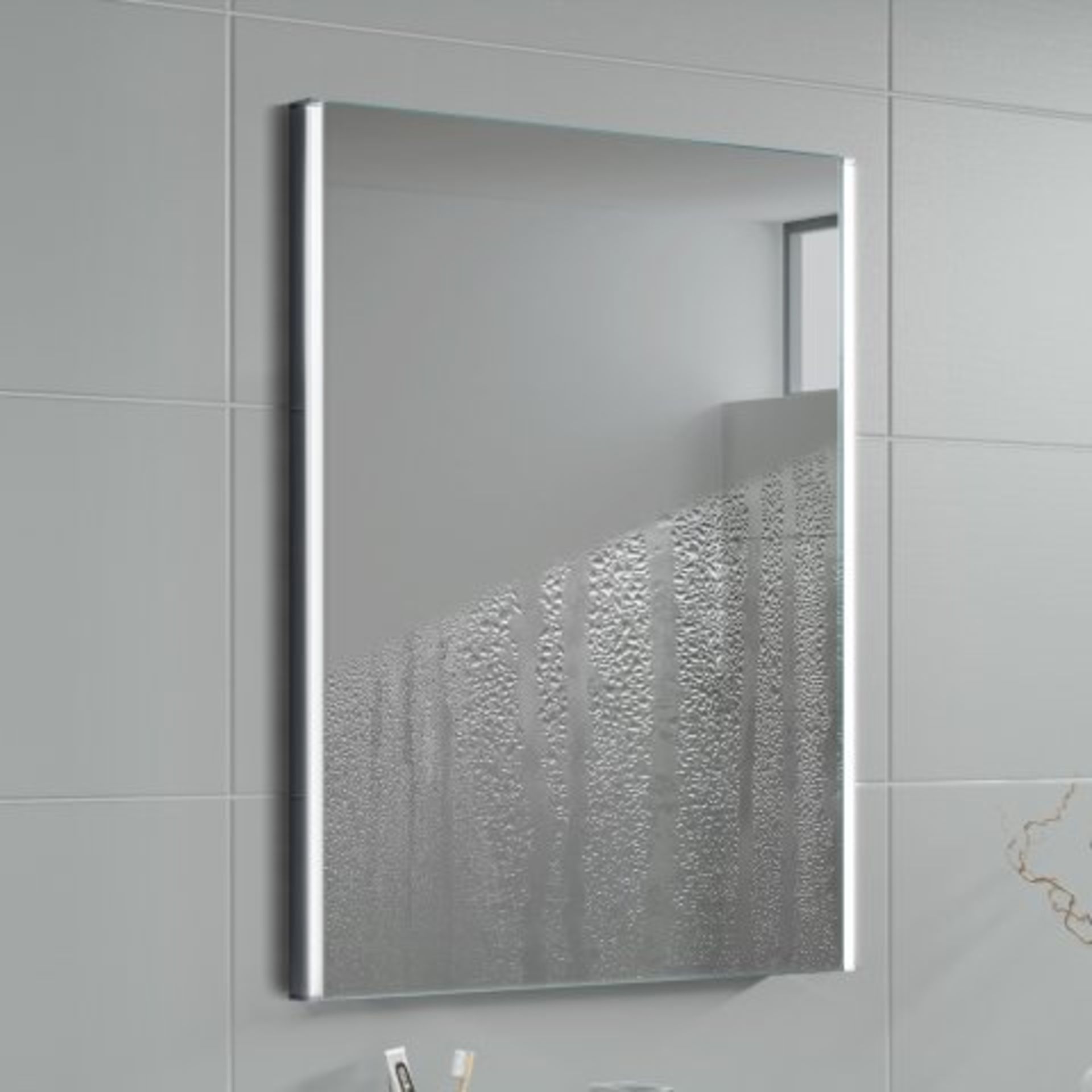 (K42) 700x500mm Lunar Illuminated LED Mirror. RRP £349.99. Our Lunar range of mirrors comprises of - Image 3 of 5