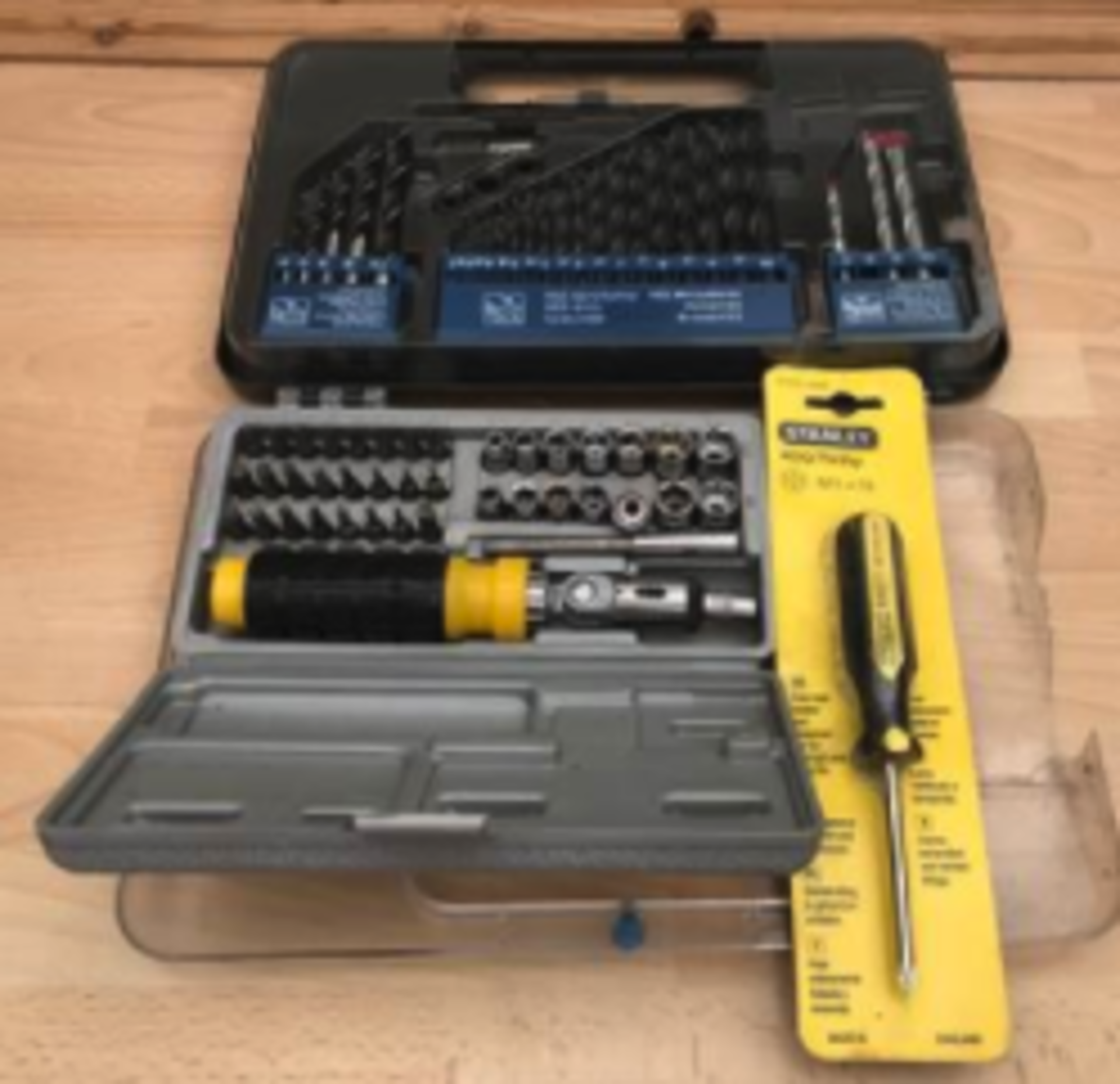 Quantity Of Tools - 40 Piece Screwdriver Bit Set, 34 Piece Combination Drill Set & Screwdriver