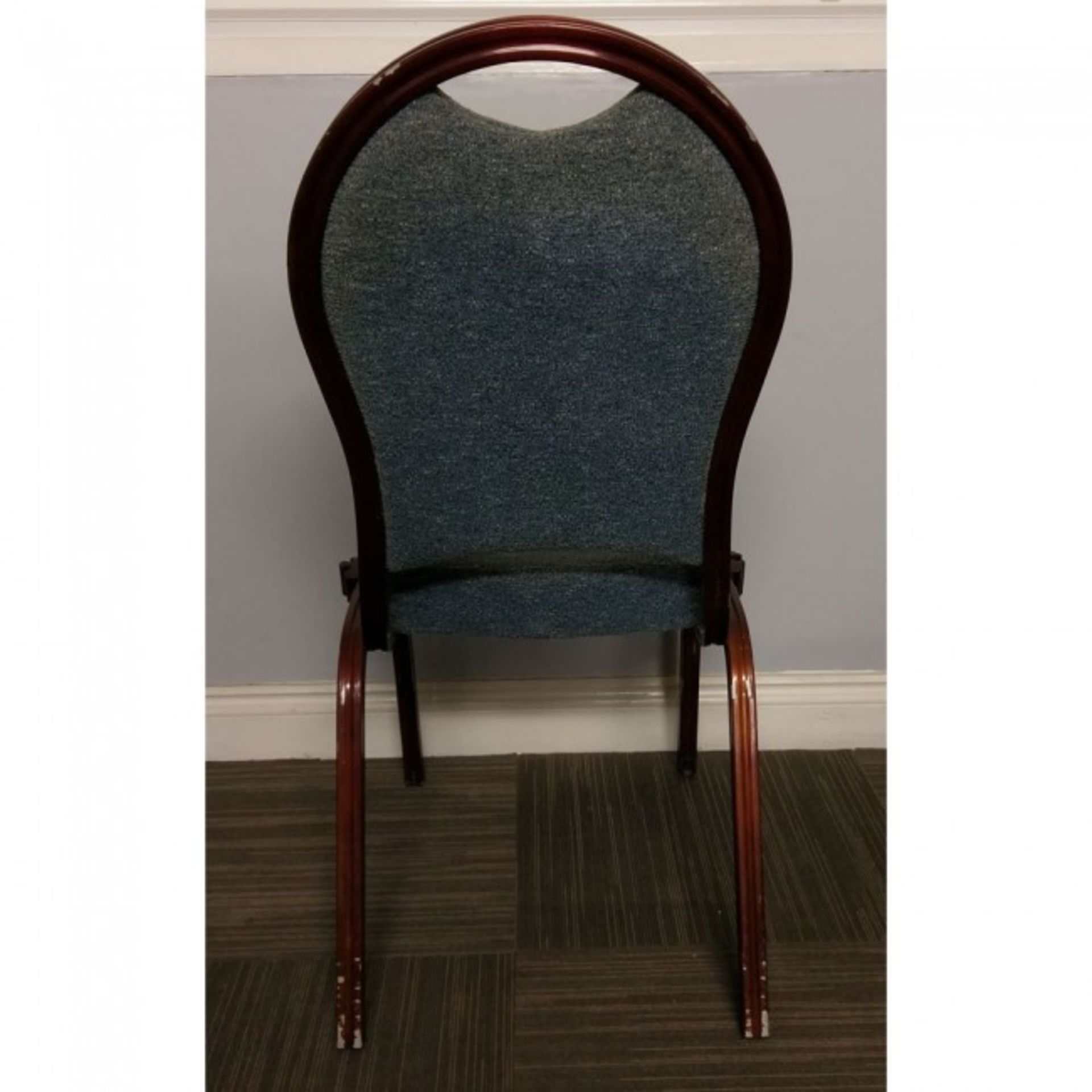 10 x Grey Banquet Chair - Ex Hotel Stock - Aluminium Frame - Image 4 of 4