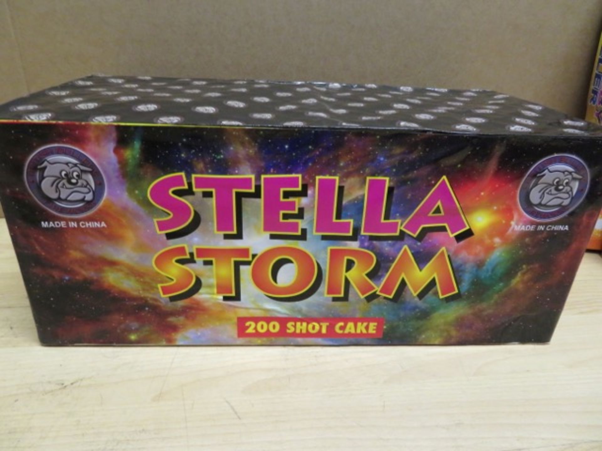 1 x British Bulldog Firework Company- Stella Storm 200 Shot Extra Large Cake Firework. RRP £160. - Image 2 of 2