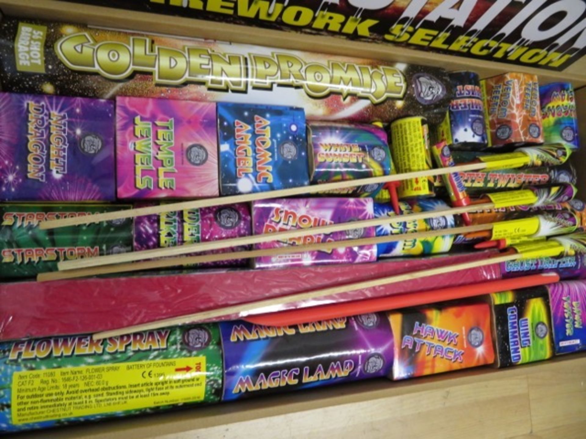 TRADE LOT 3 x 31 PIECE DEVASTATION FIREWORK SELECTION BOX. RRP £199.99 each, giving this lot a total - Image 4 of 4