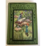 Alice In Wonderland - Illustrated by Frank Adams - Blackie And Son c.1920