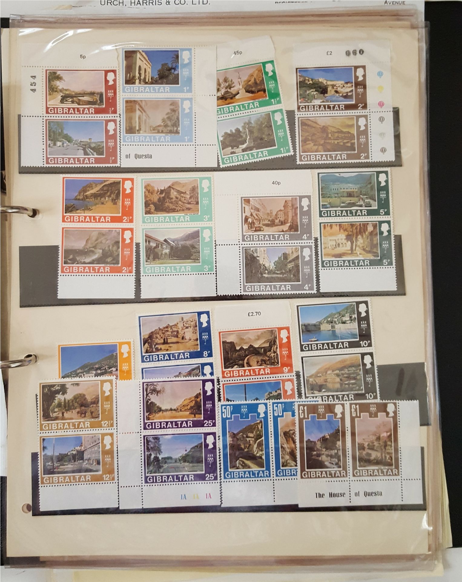 Vintage Retro Folder of Commonwealth Commemorative Stamps & First Day Covers NO RESERVE