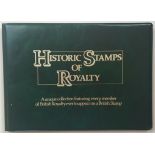 Vintage Historic Stamps Of Royalty Album c1970's NO RESERVE