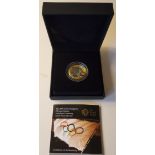 Vintage Commemorative 2008 Coin 925 Sterling £2 Olympic Games Handover Ceremony Proof Coin