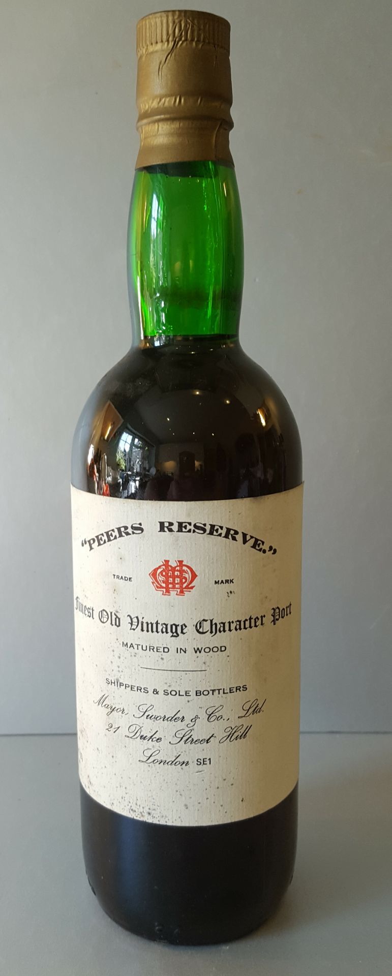 1 x 70cl Bottle Vintage Peers Reserve Finest Old Vintage Character Port