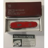 Vintage Retro Victorinox Original Swiss Army Officers Knife in Original Box