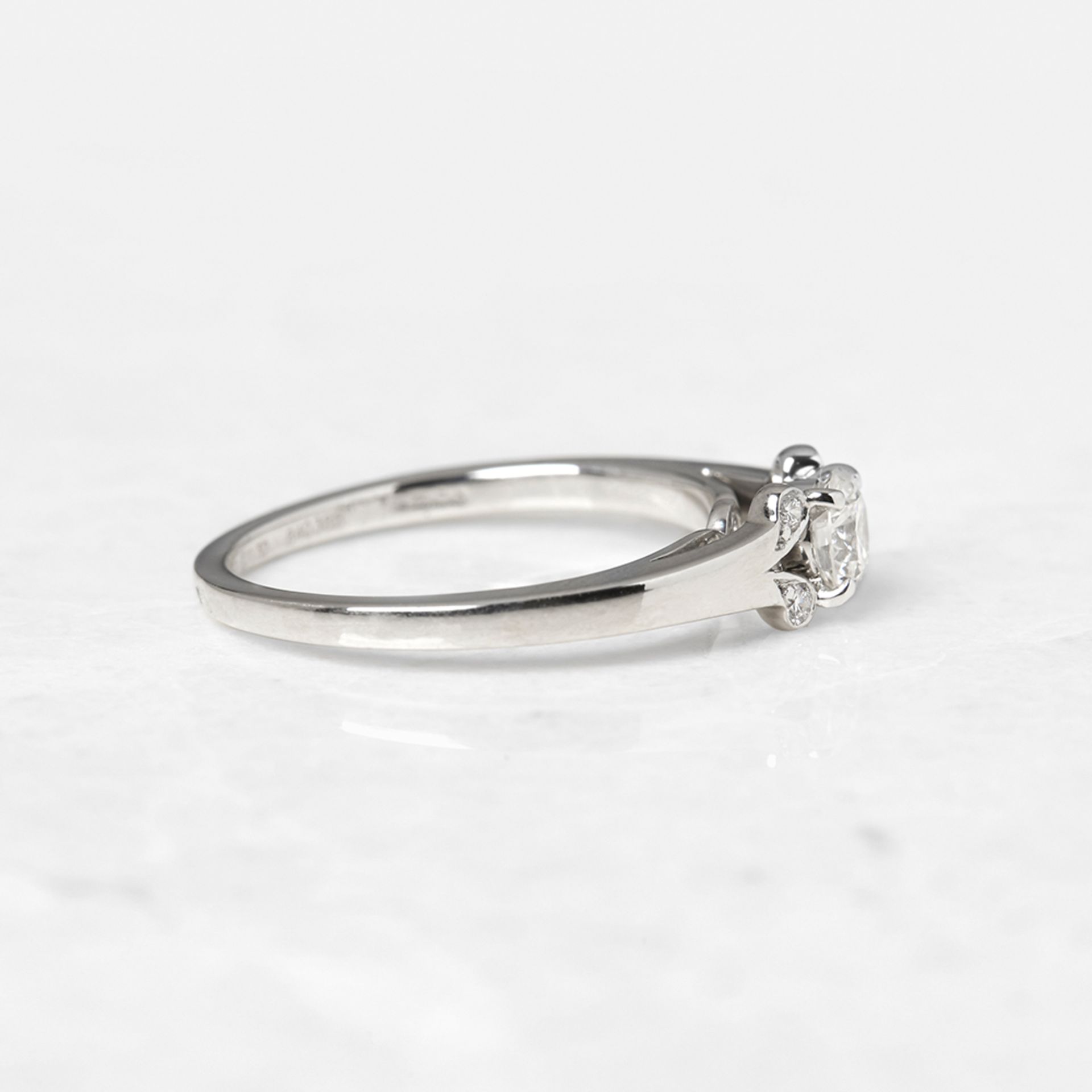 Cartier Platinum 0.32ct Diamond Ballerine Engagement Ring - Image 6 of 10