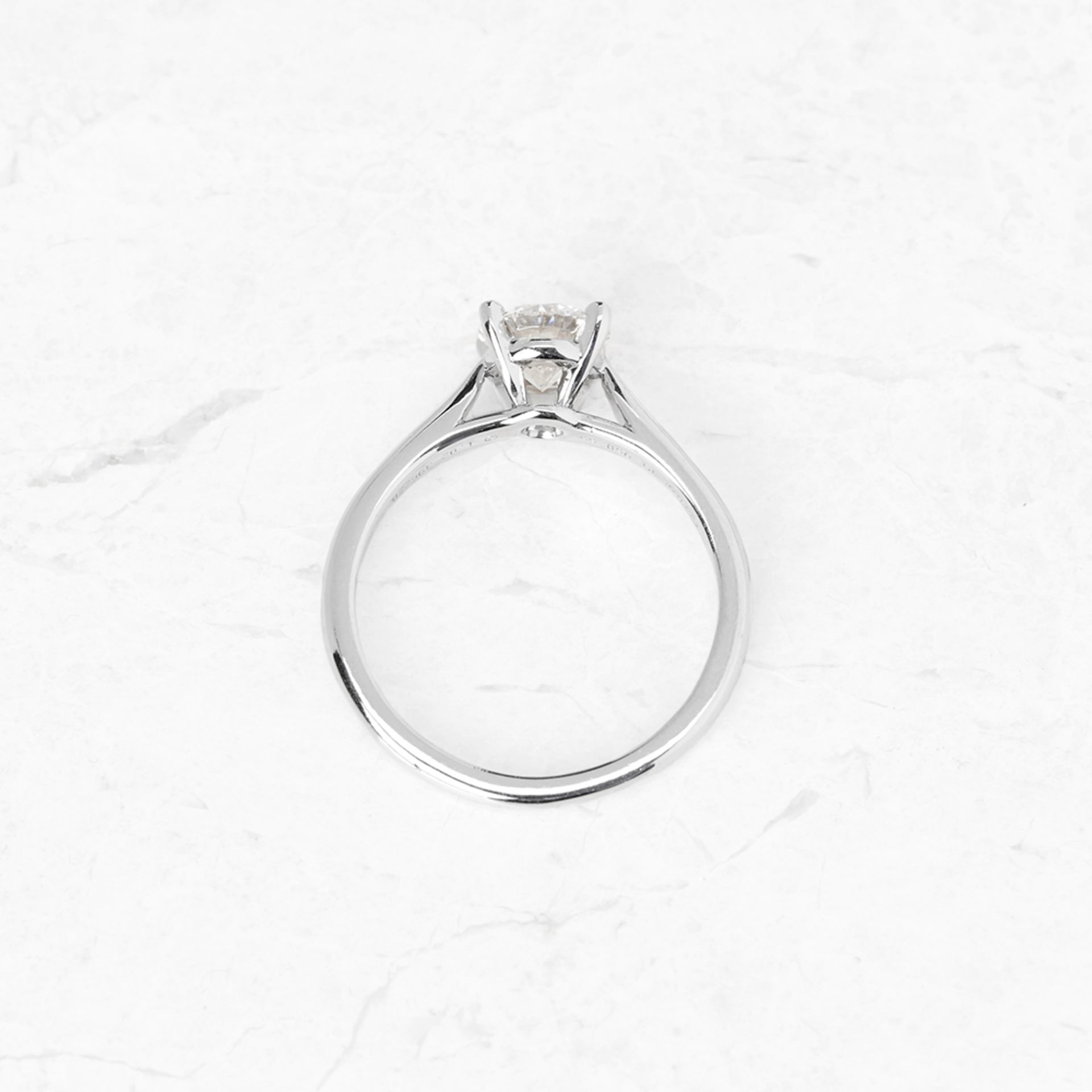 Cartier Platinum 1.02ct Diamond Engagement Ring - Image 6 of 17