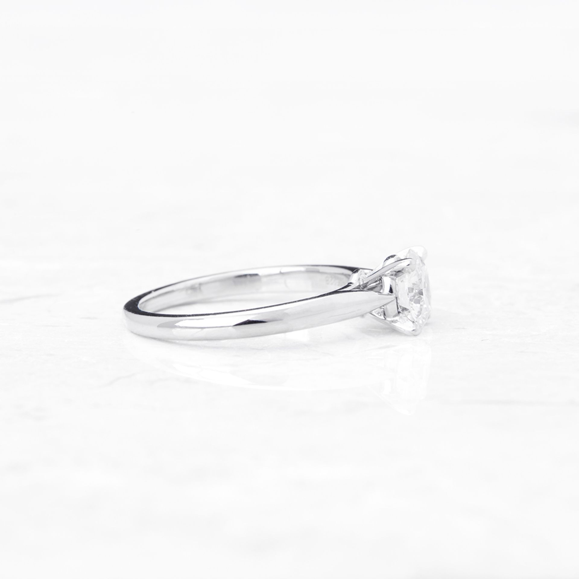 Cartier Platinum 1.02ct Diamond Engagement Ring - Image 5 of 17