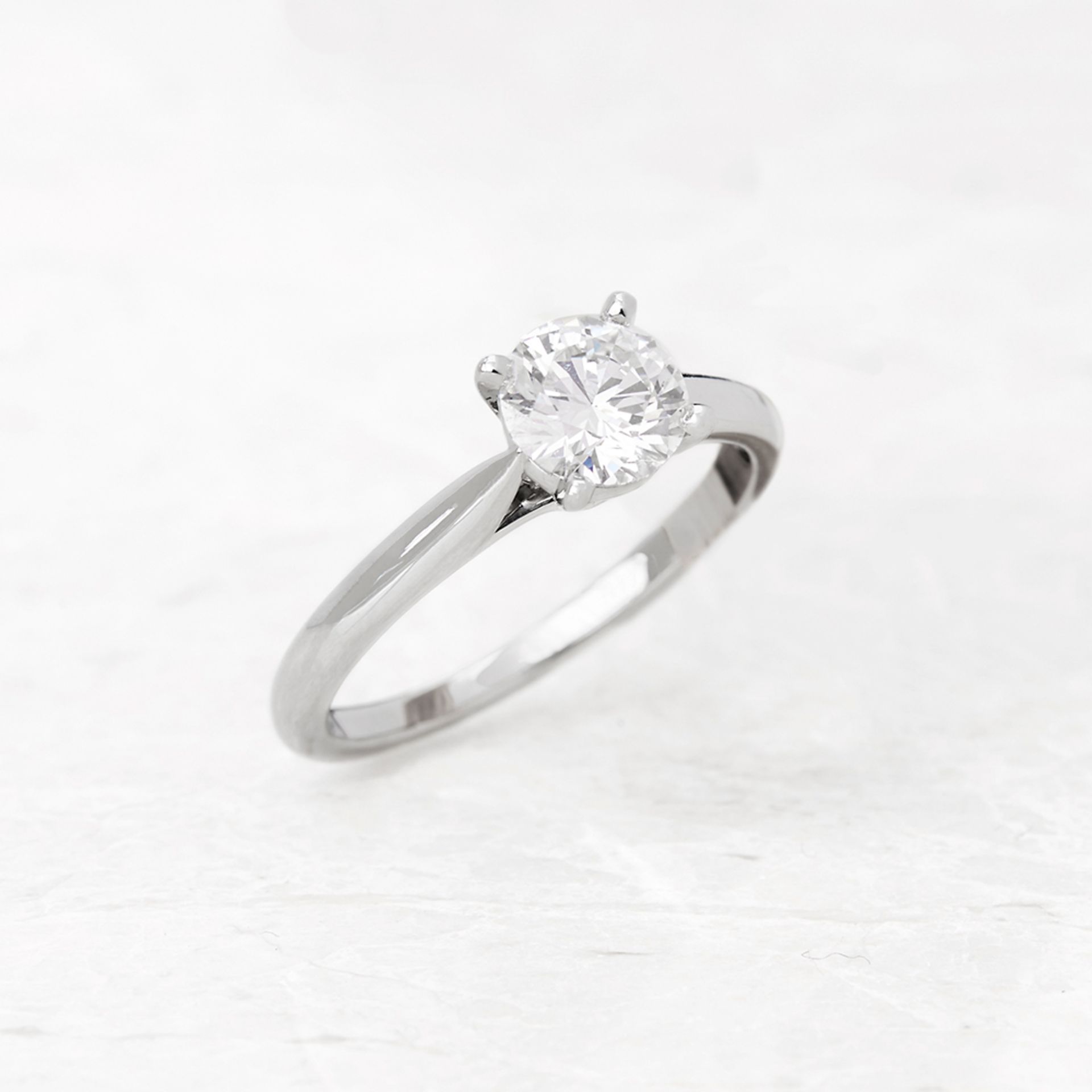 Cartier Platinum 1.02ct Diamond Engagement Ring