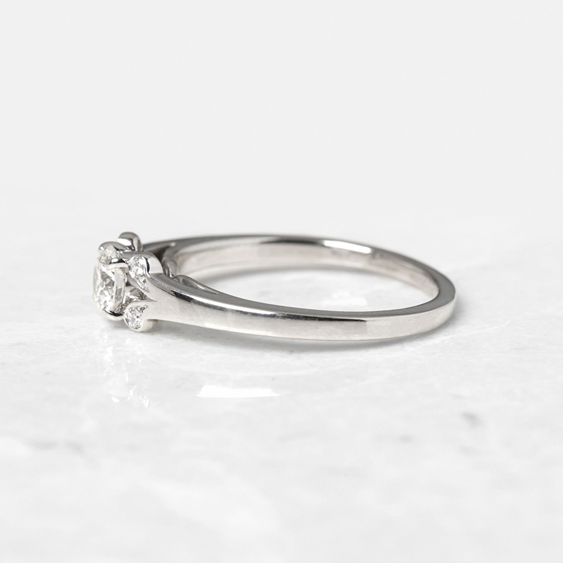 Cartier Platinum 0.32ct Diamond Ballerine Engagement Ring - Image 7 of 10