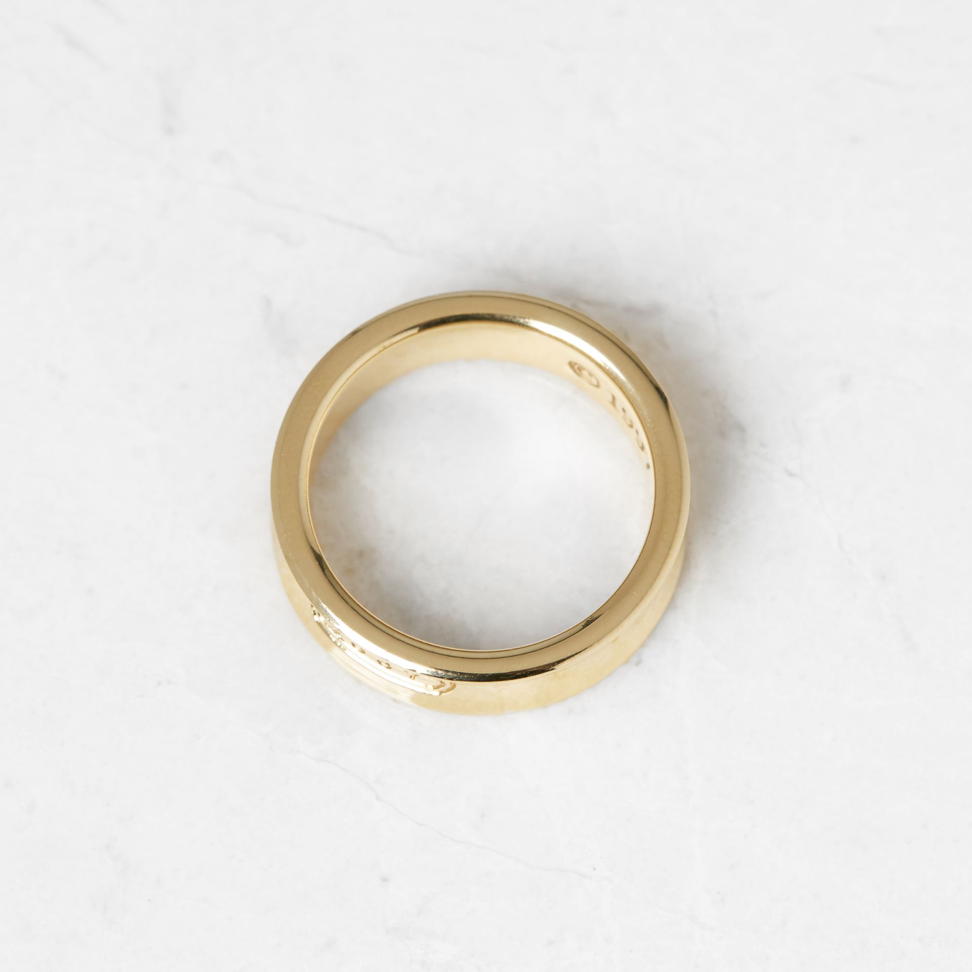 Tiffany & Co. 18k Yellow Gold Tiffany 1837 Ring - Image 8 of 10