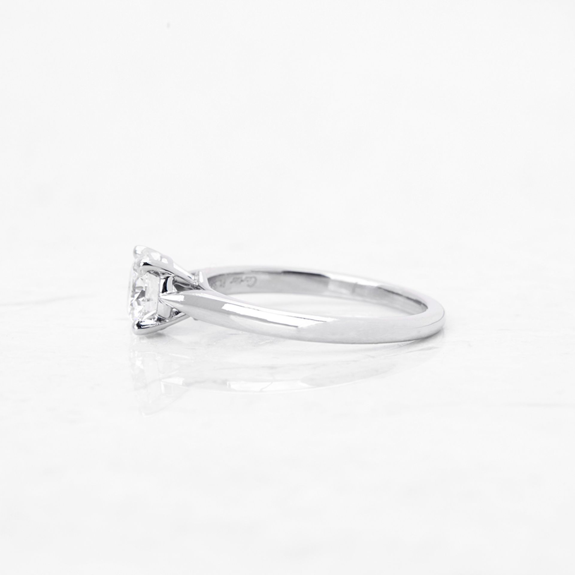 Cartier Platinum 1.02ct Diamond Engagement Ring - Image 14 of 17