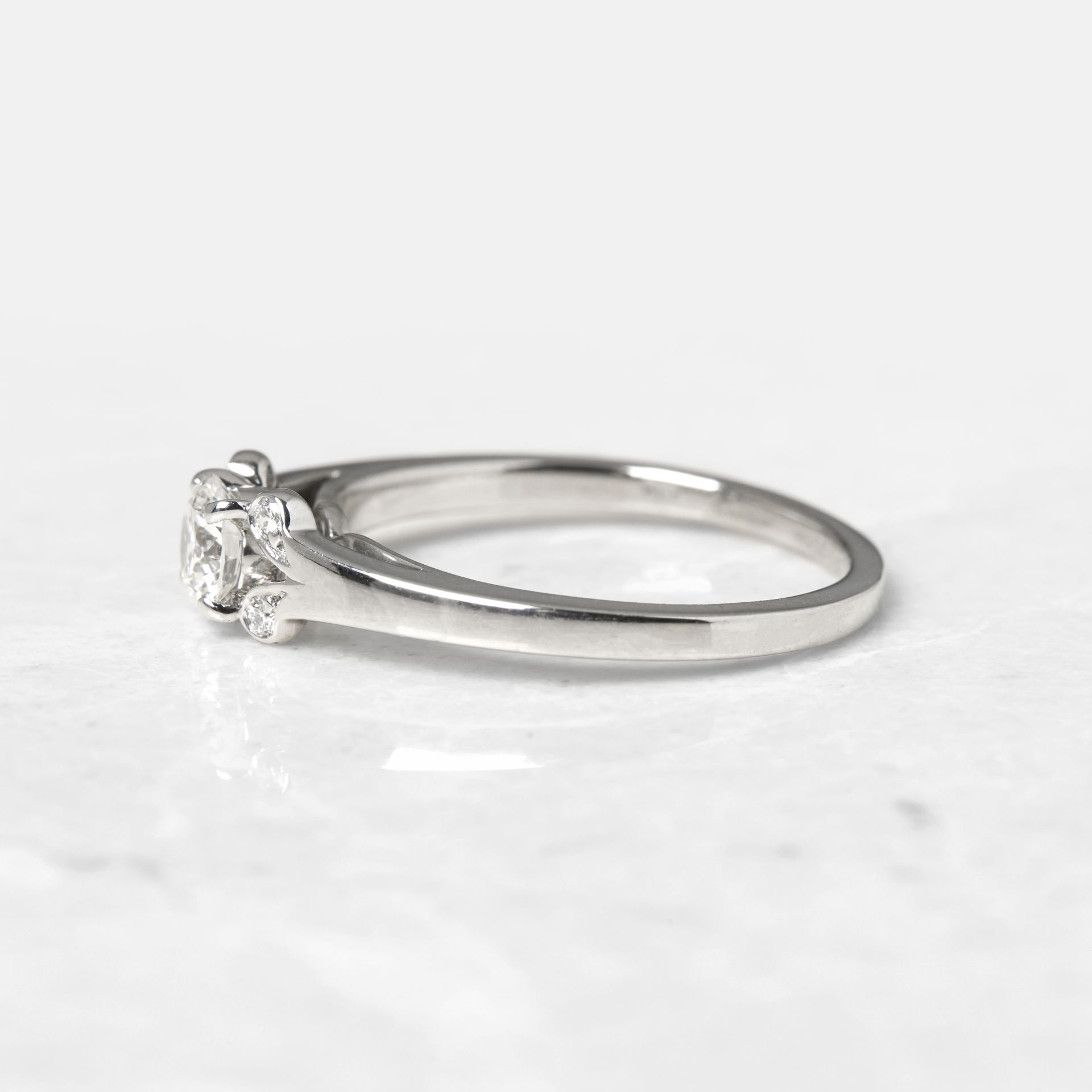 Cartier Platinum 0.32ct Diamond Ballerine Engagement Ring - Image 3 of 10