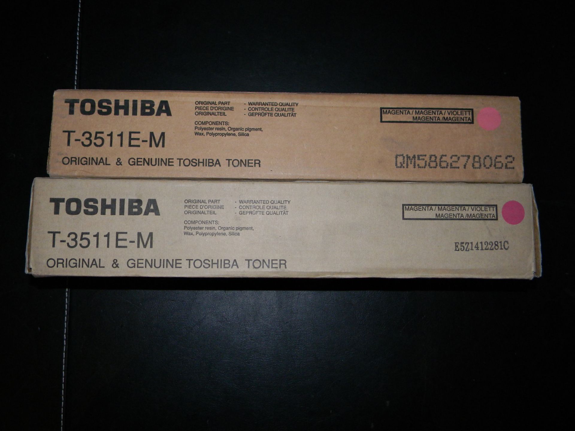 Toshiba T-3511E-M Toner x 2 (Magenta)