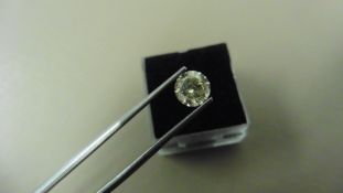 1.12ct Brilliant Cut Diamond, Enhanced stone. K colour, I1 clarity. 6.72 x 3.90mm. Valued at £1490