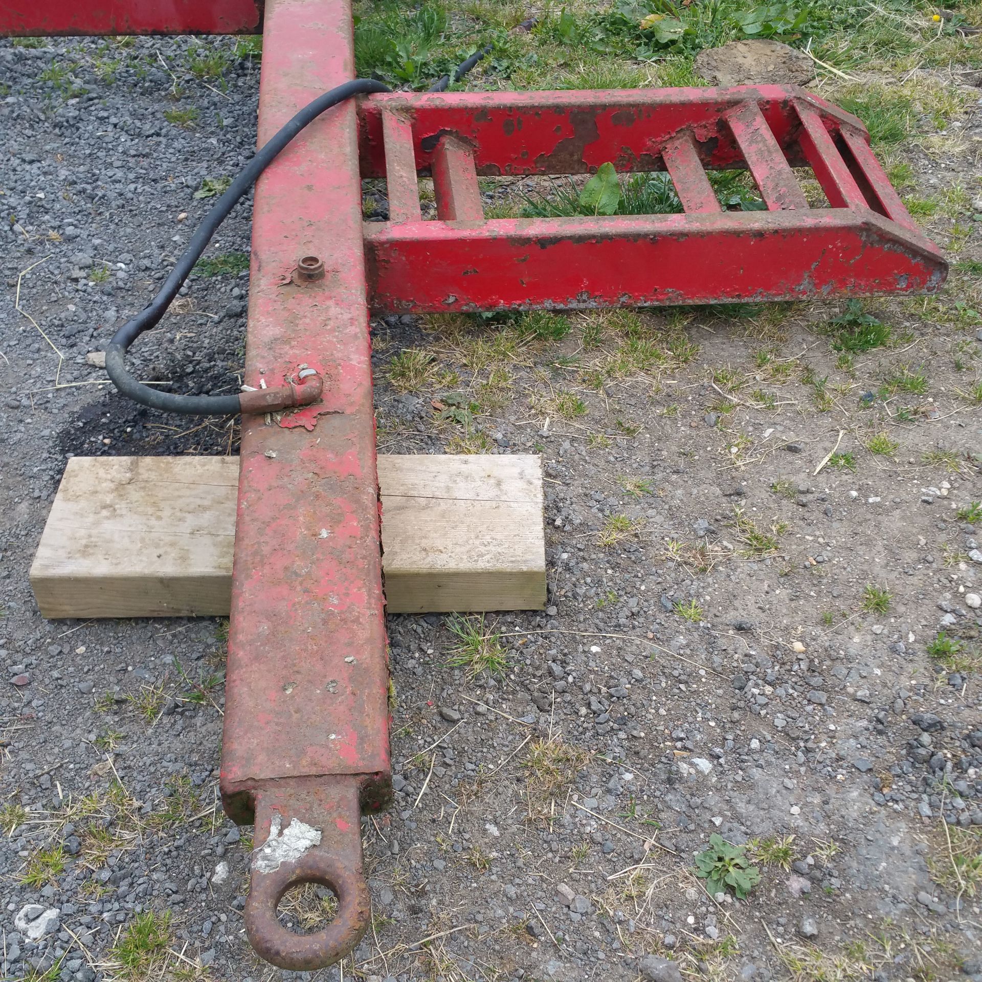 Reekie low loader / drill trailer - Image 6 of 6