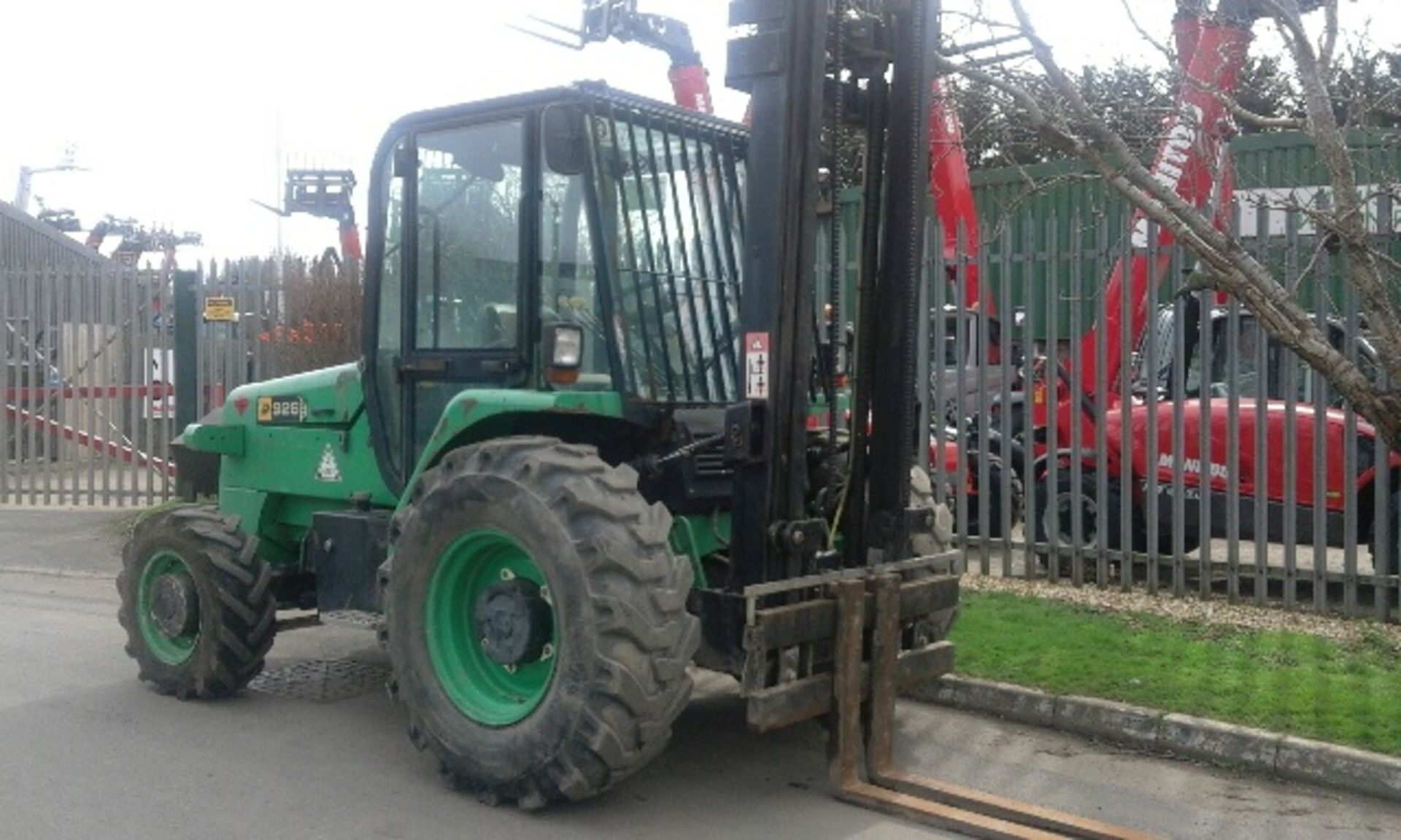 JCB, RTFL Model 926 - 2008 2511 hours, Rough terrain forklift, 2.6-tonne capacity, 5.5m triplex - Image 9 of 9