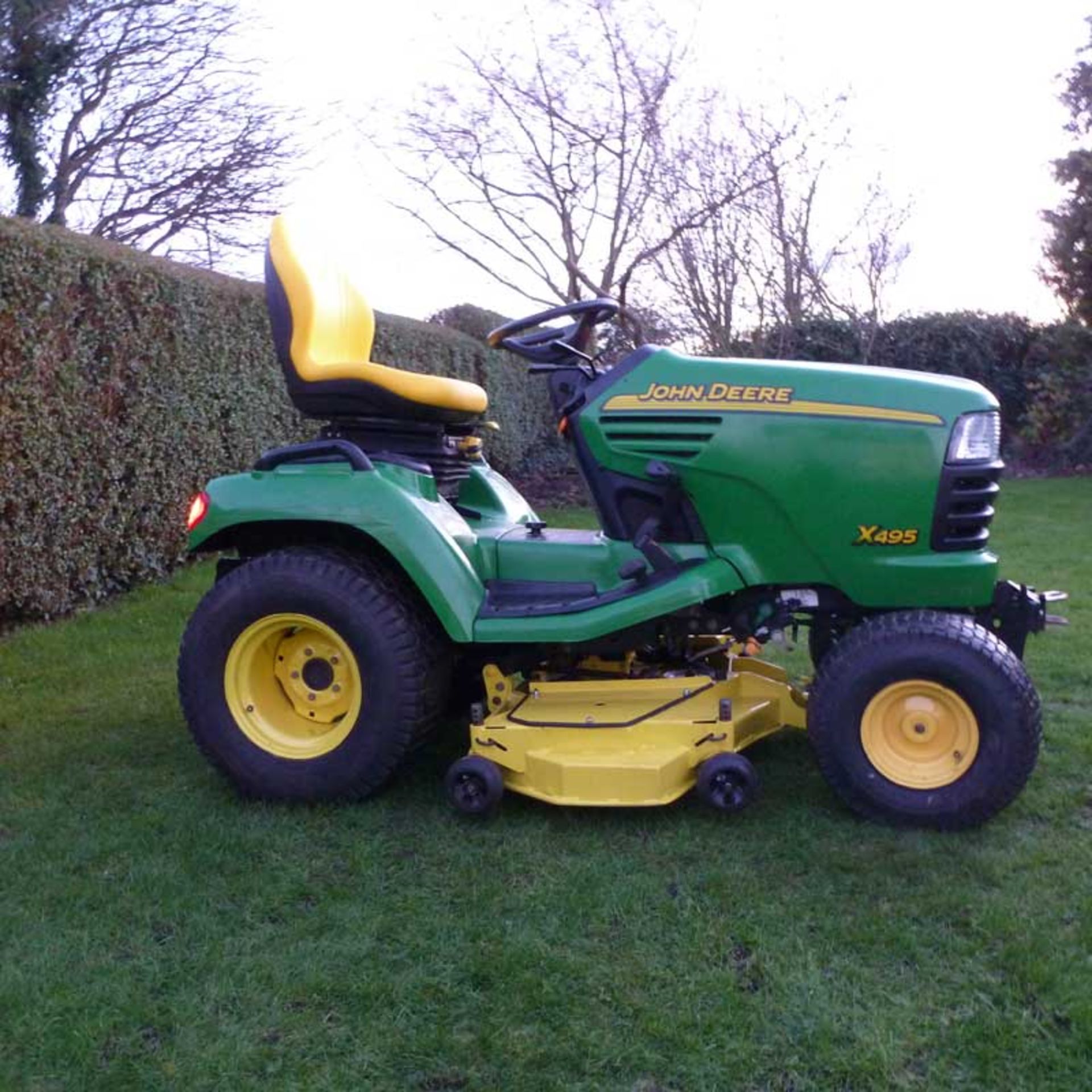 2004 John Deere X495 Garden Tractor With 48"""" Rotary Deck - Image 4 of 5