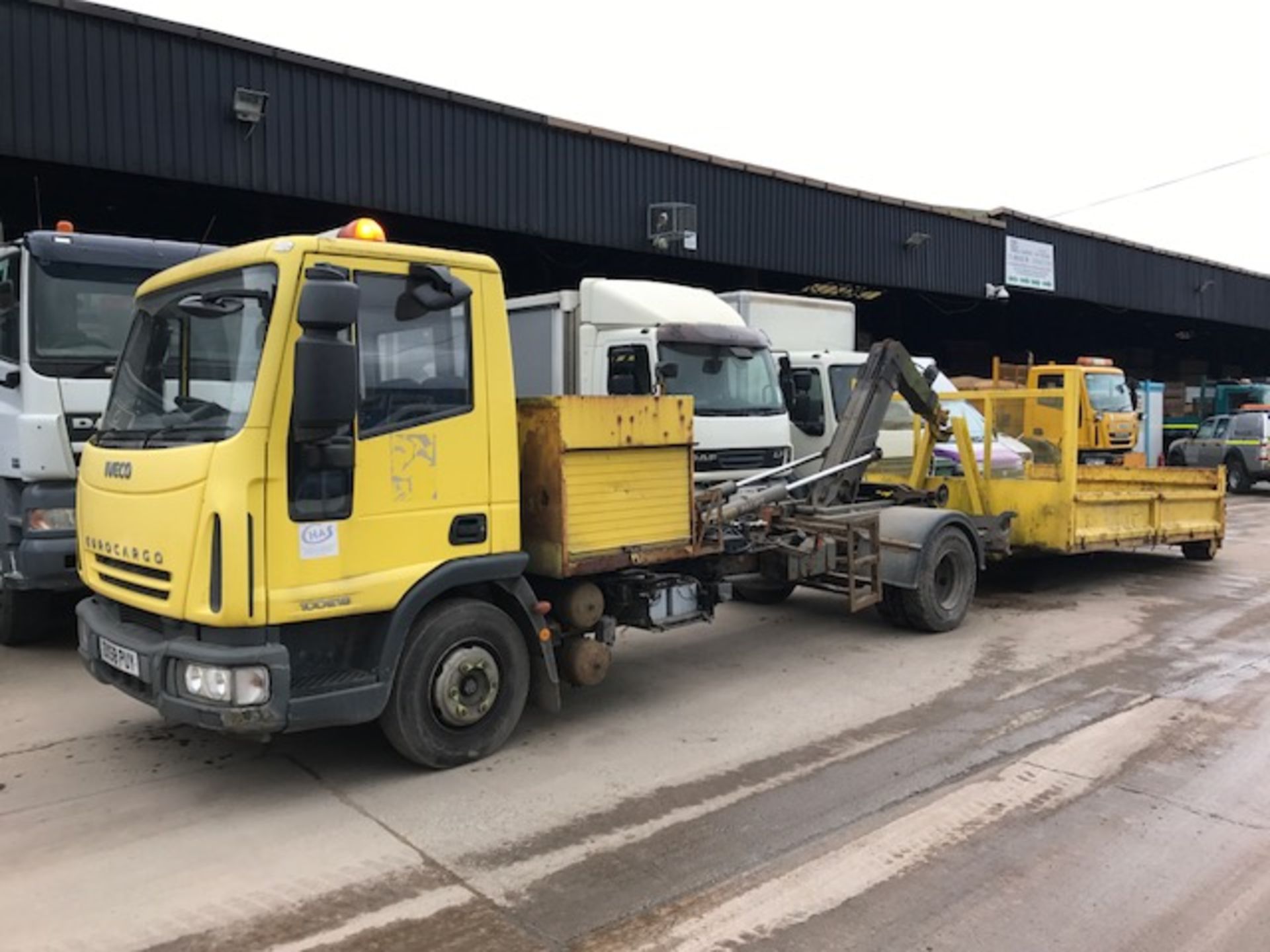 2009 Iveco Eurocargo 100E18 Hook Loader