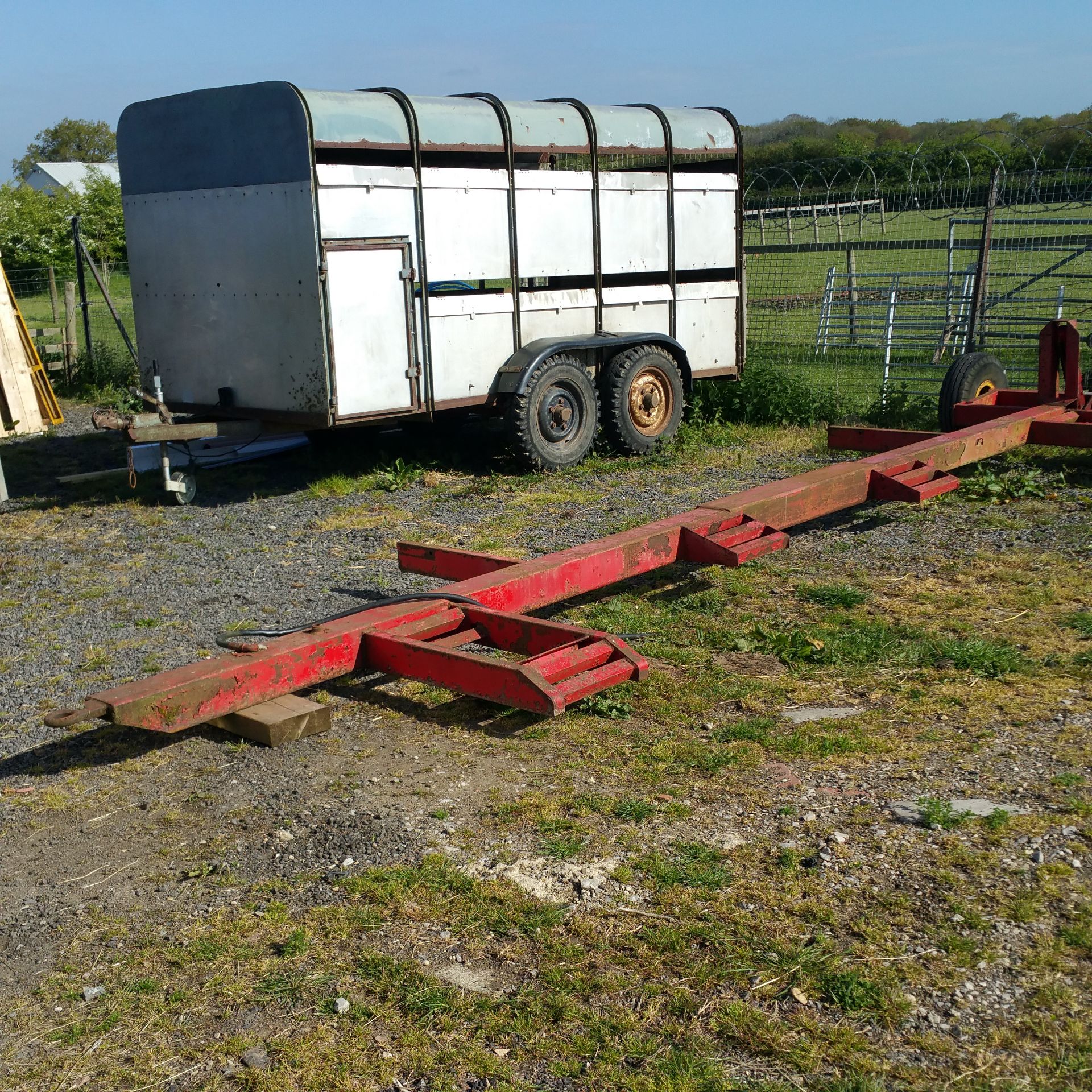 Reekie low loader / drill trailer - Image 4 of 6