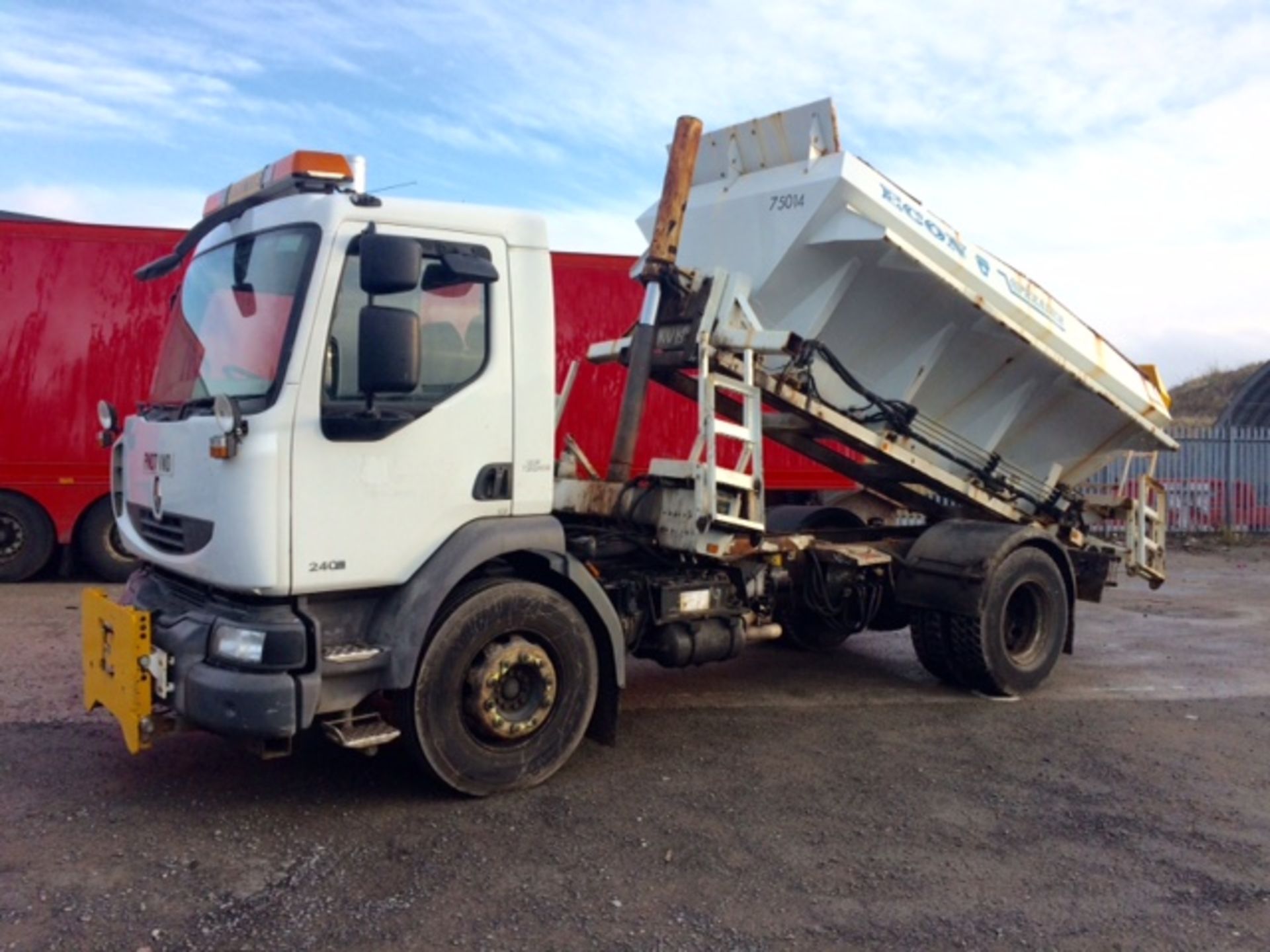 2007 Renault Midlum 240 DXi Demountable Tipper Gritter - Image 5 of 8