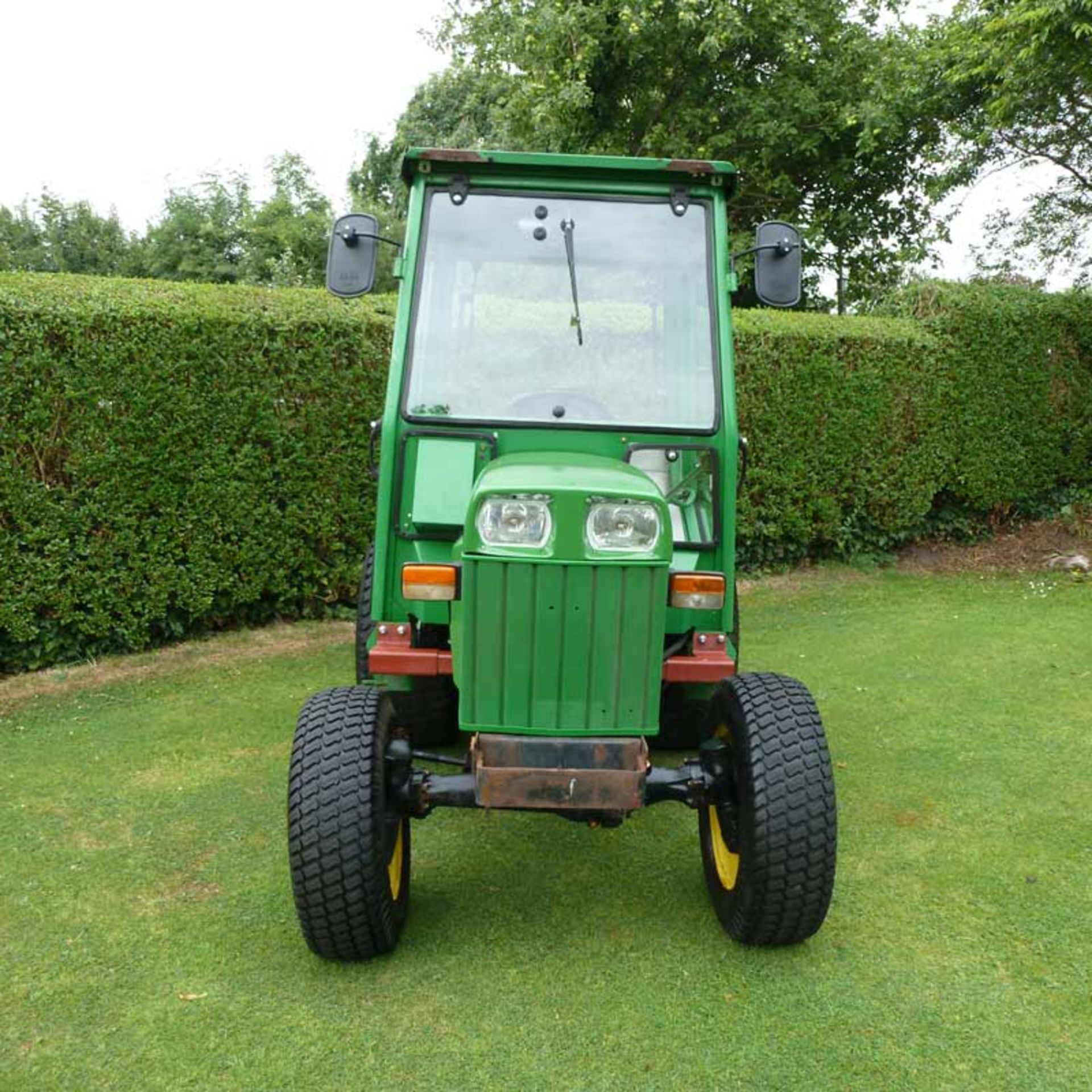 1992 John Deere 955 Compact Tractor With Full Mauser Cab - Image 2 of 5