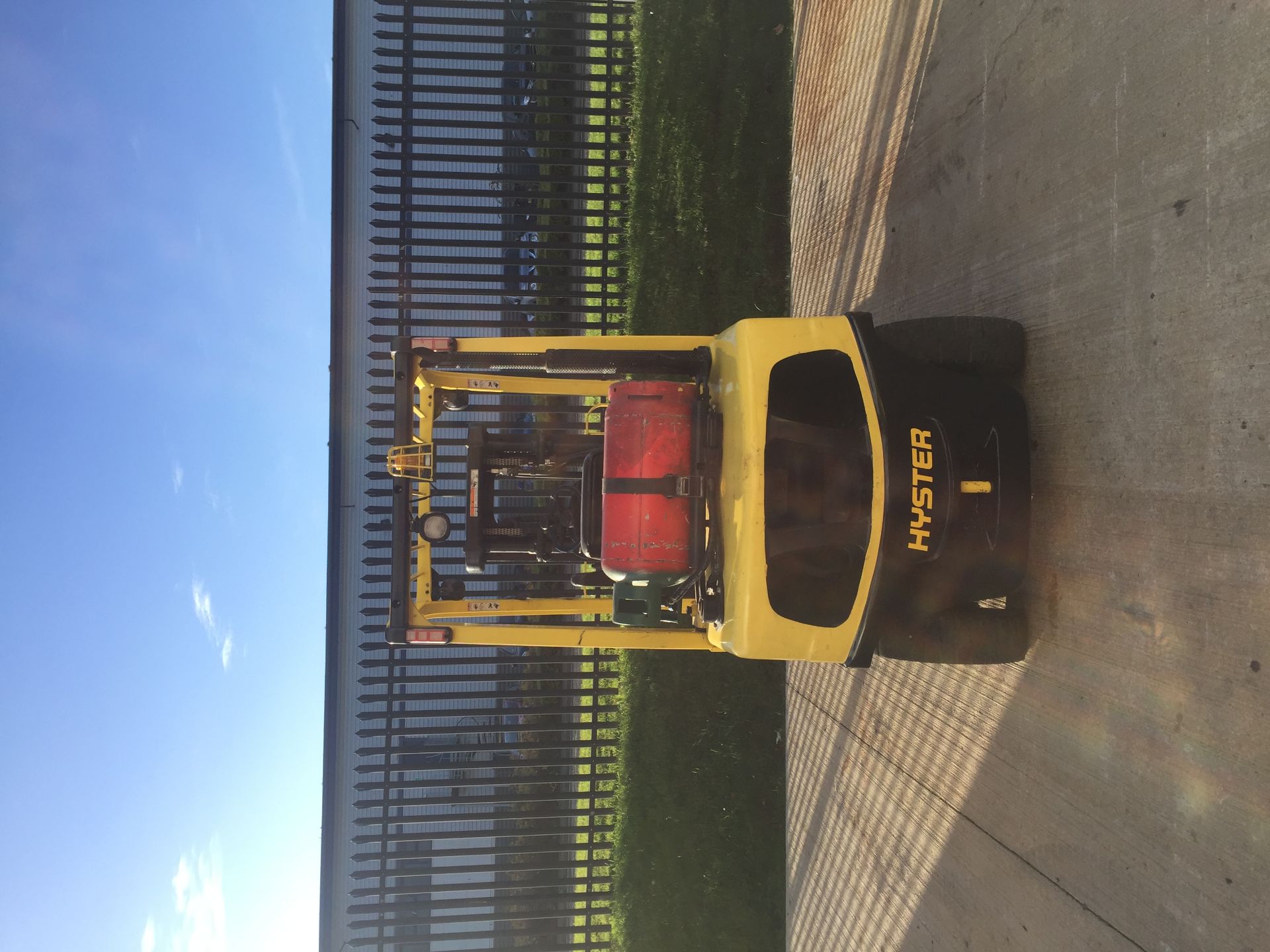 Hyster 3ton gas fork lift truck - Image 7 of 9