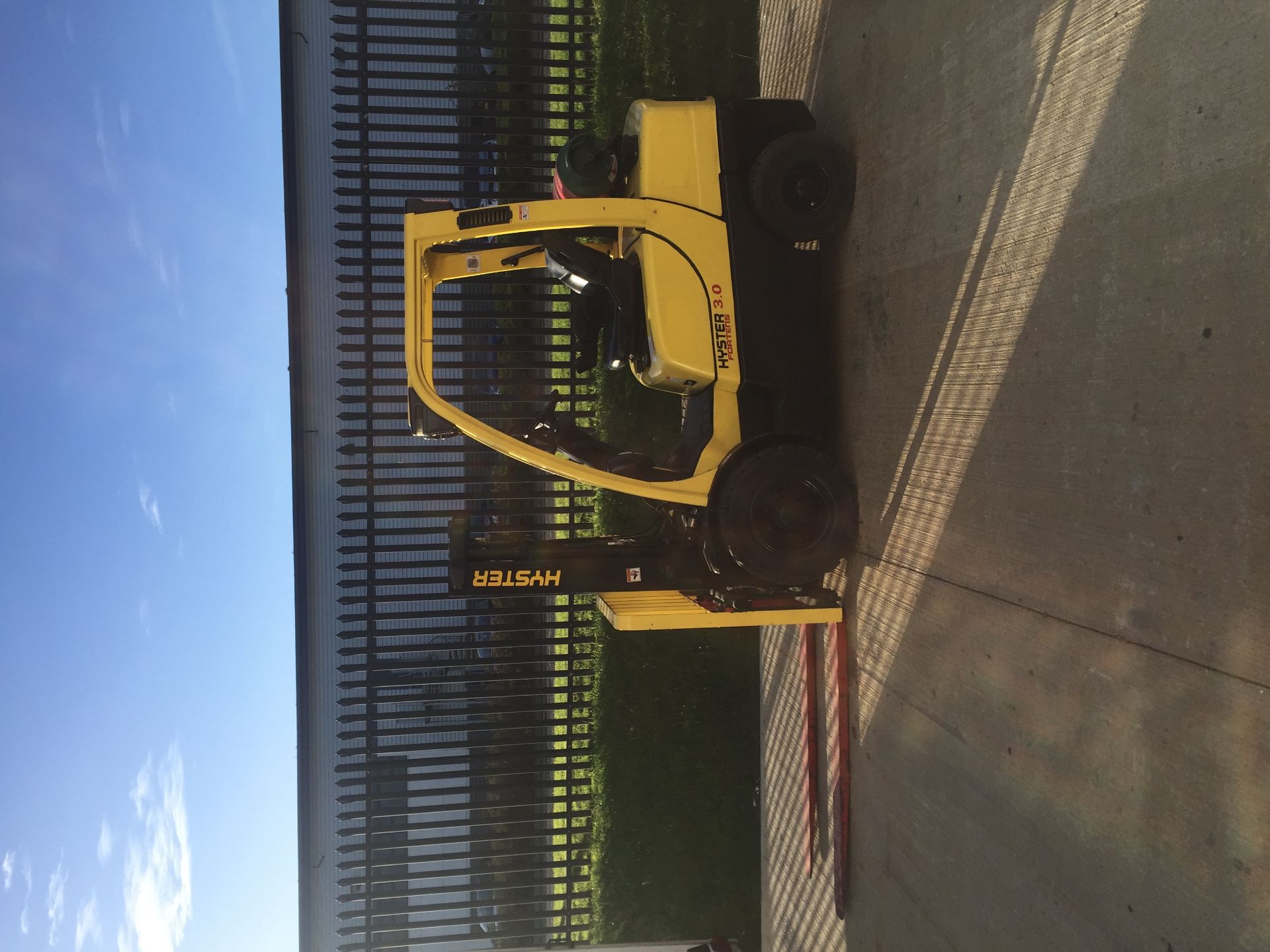 Hyster 3ton gas fork lift truck - Image 8 of 9