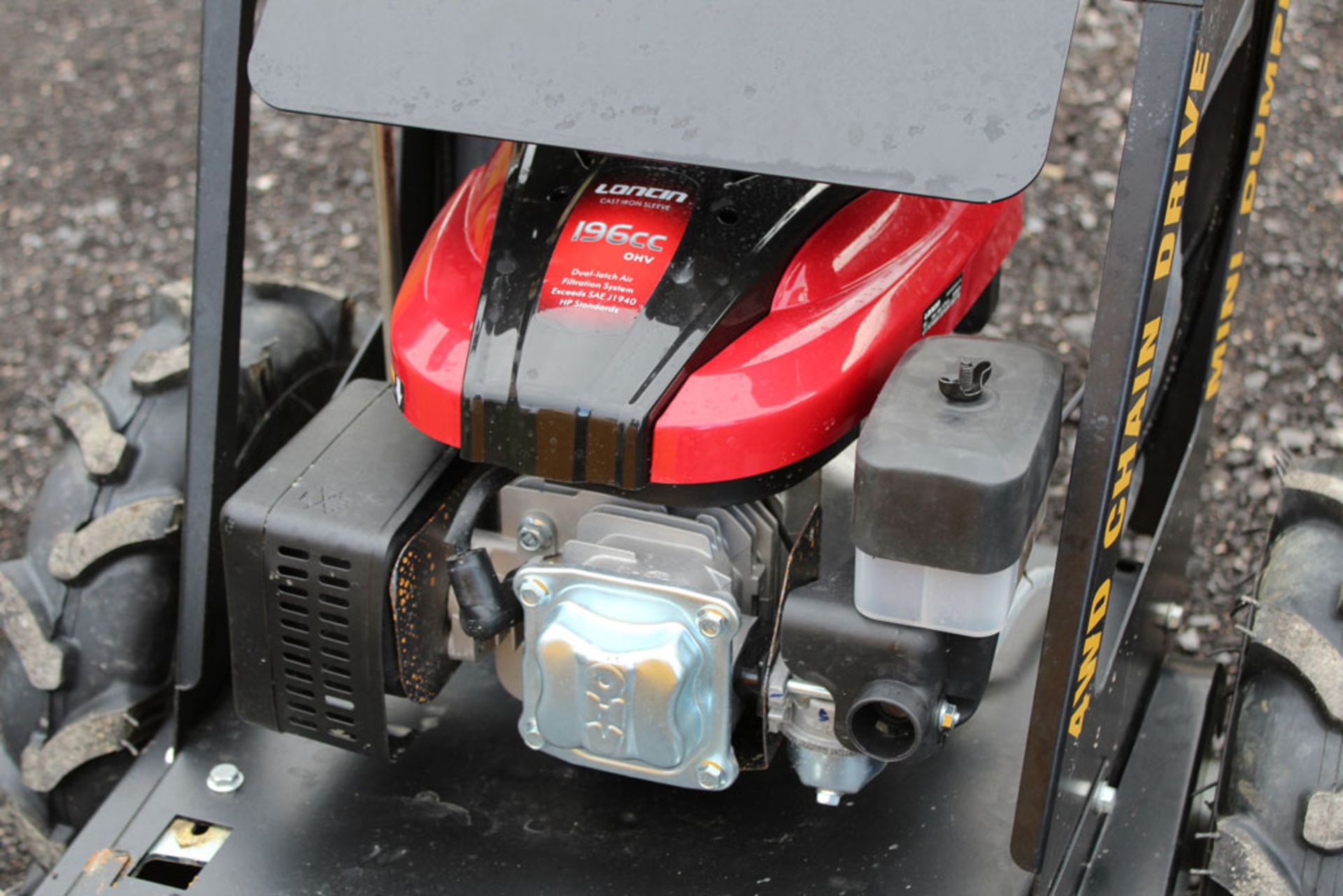 Unused 250kg Mini Dumper 4WD With Chain Drive Loncin Engine - Image 6 of 6