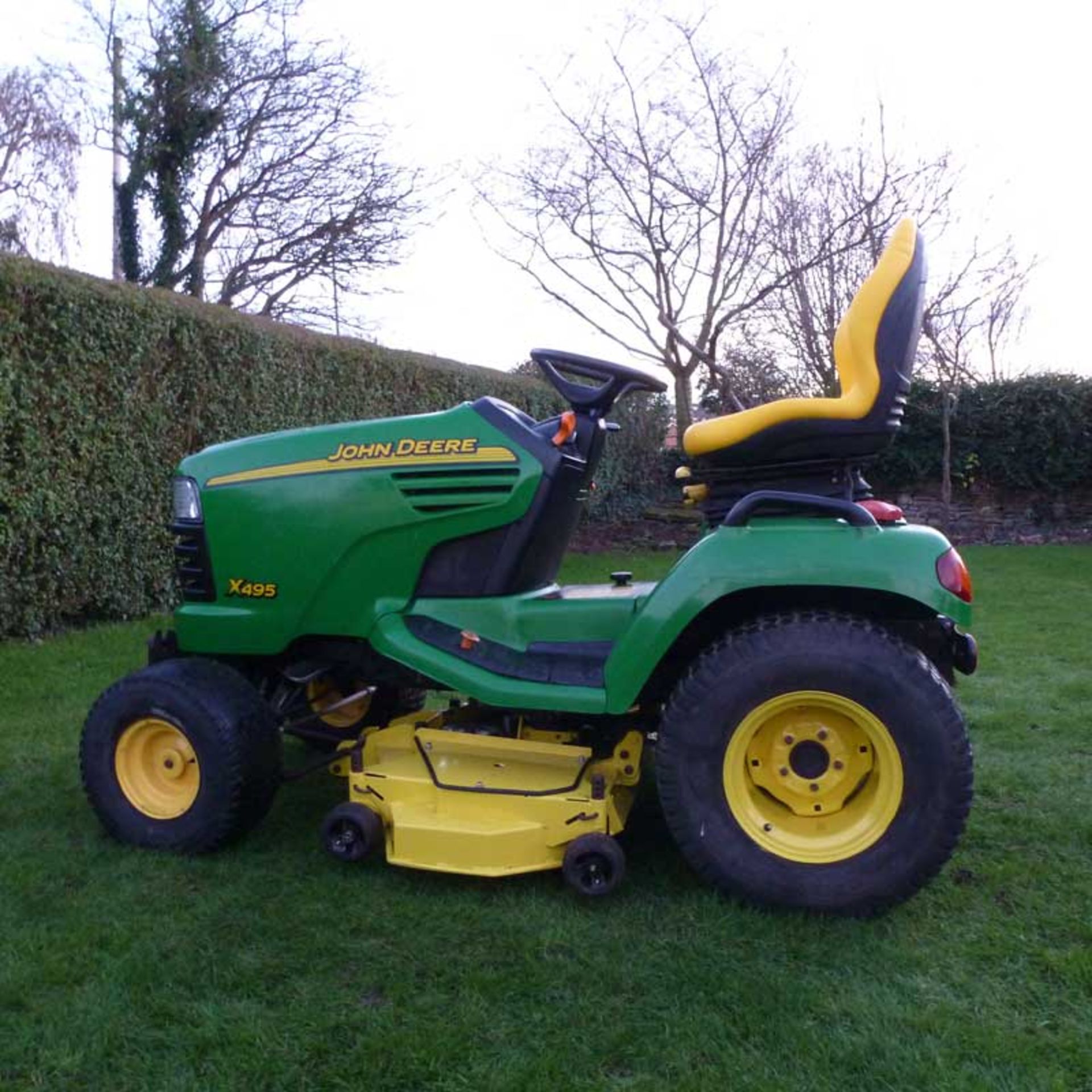 2004 John Deere X495 Garden Tractor With 48"""" Rotary Deck - Image 5 of 5