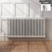 (M33) 600x1180mm White Triple Panel Horizontal Colosseum Traditional Radiator RRP £431.99 For an